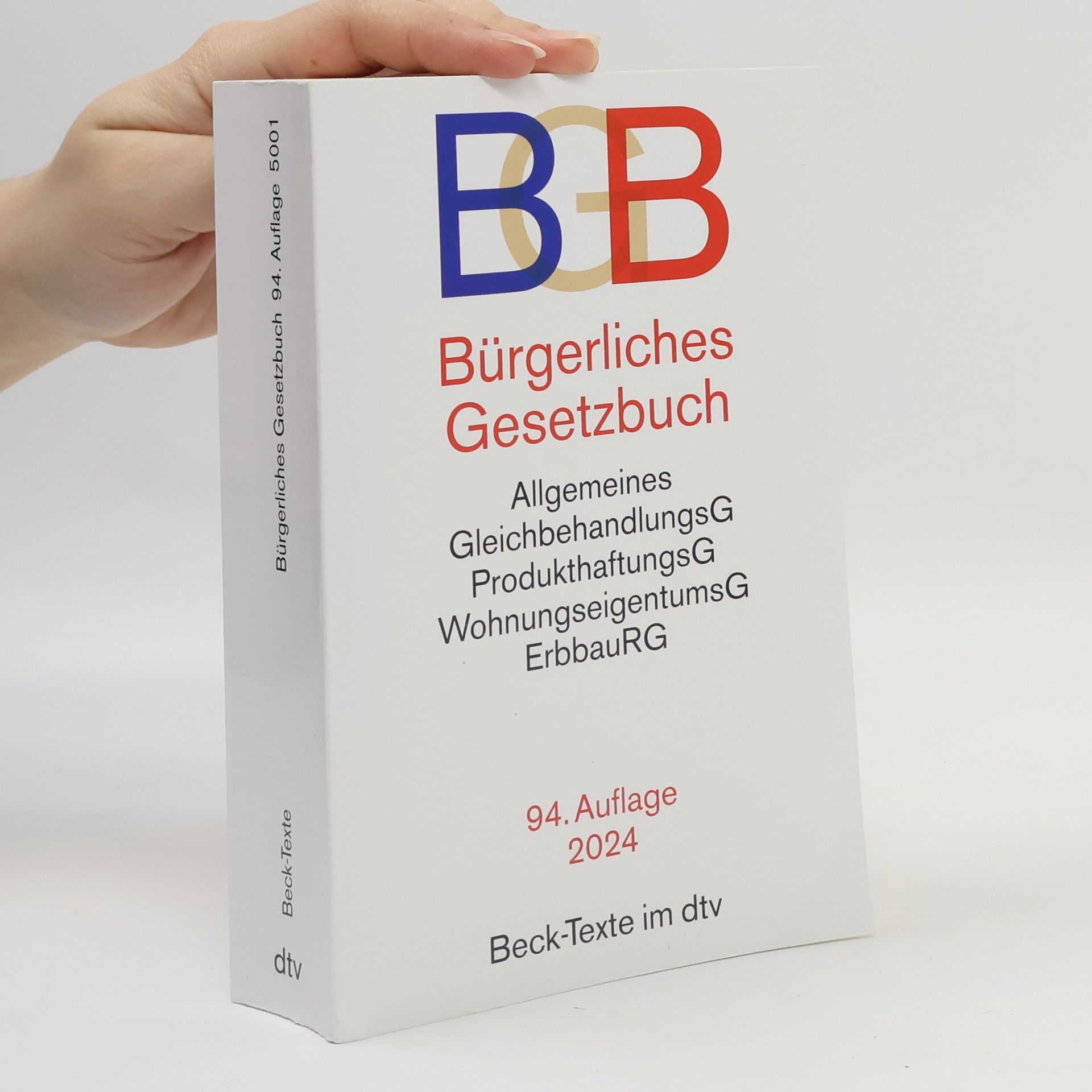 Helmut Köhler Bürgerliches Gesetzbuch