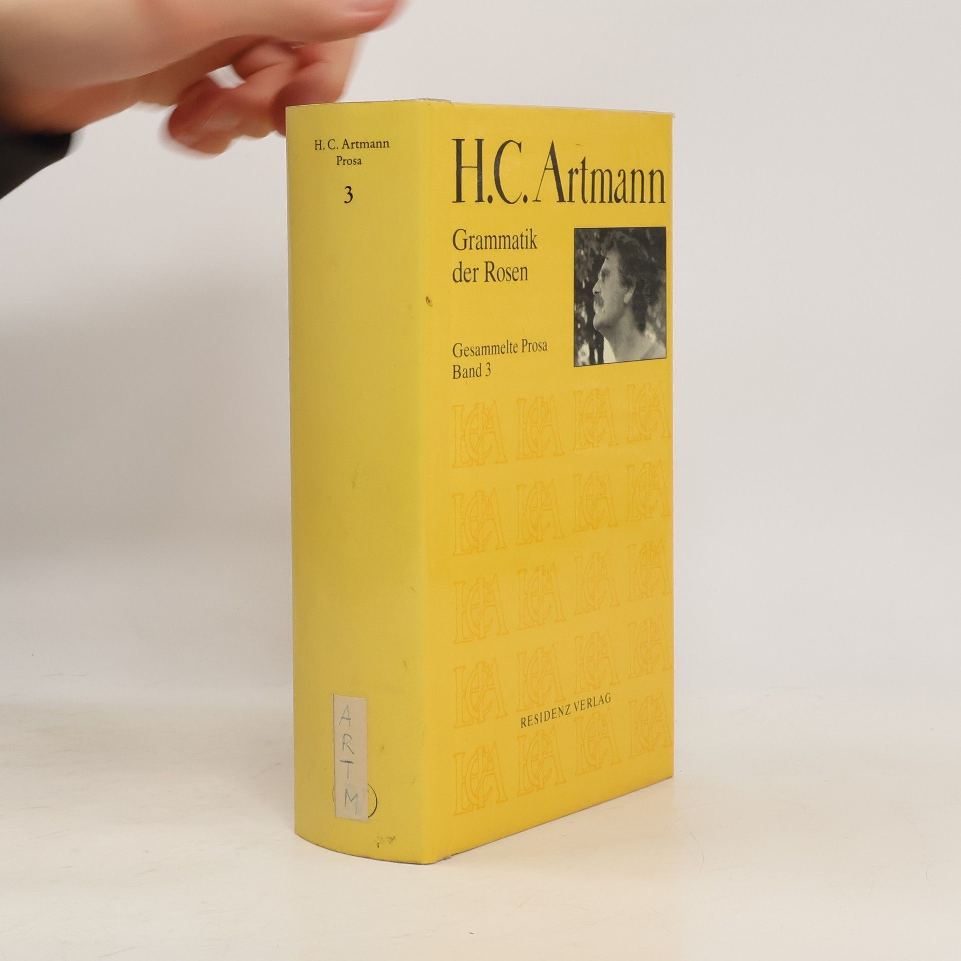 H. C. Artmann Grammatik der Rosen 3