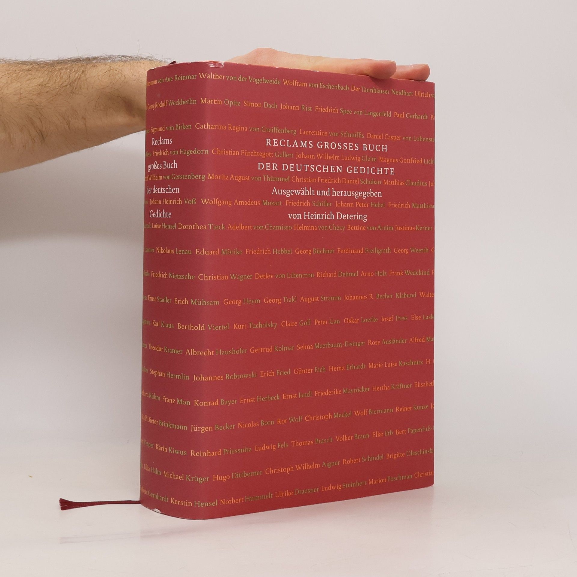 Heinrich Detering Reclams großes Buch der deutschen Gedichte