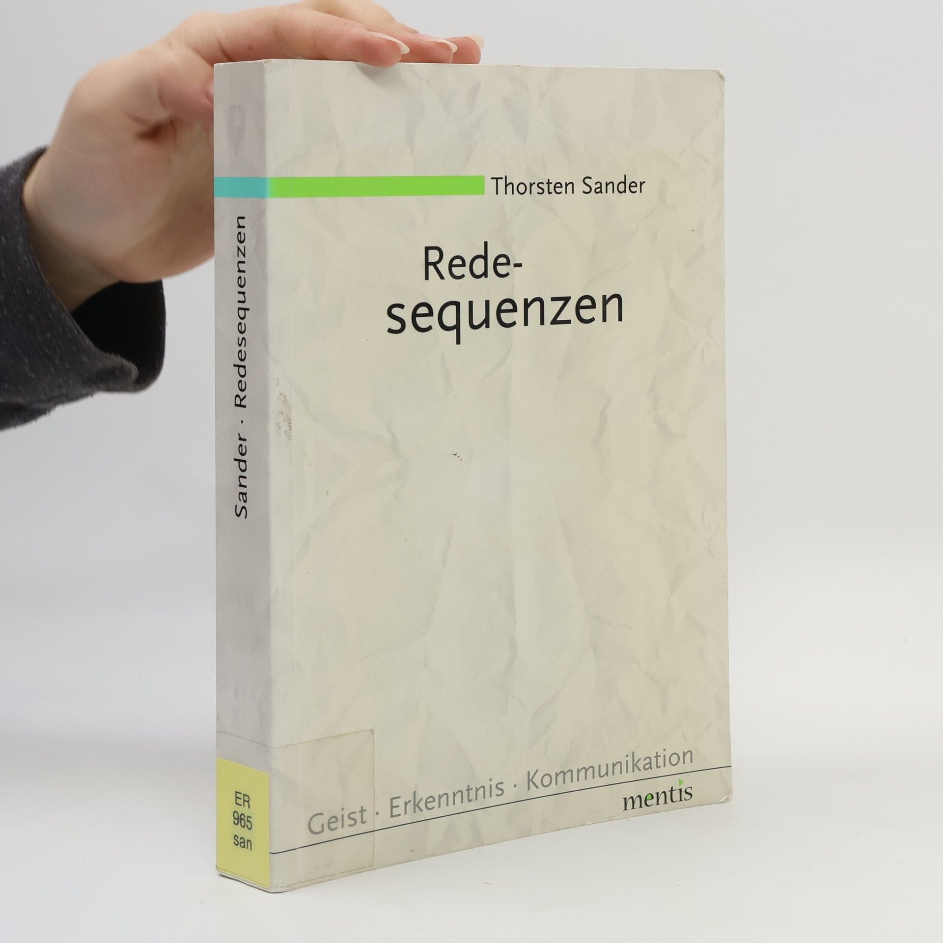 Thorsten Sander Redesequenzen