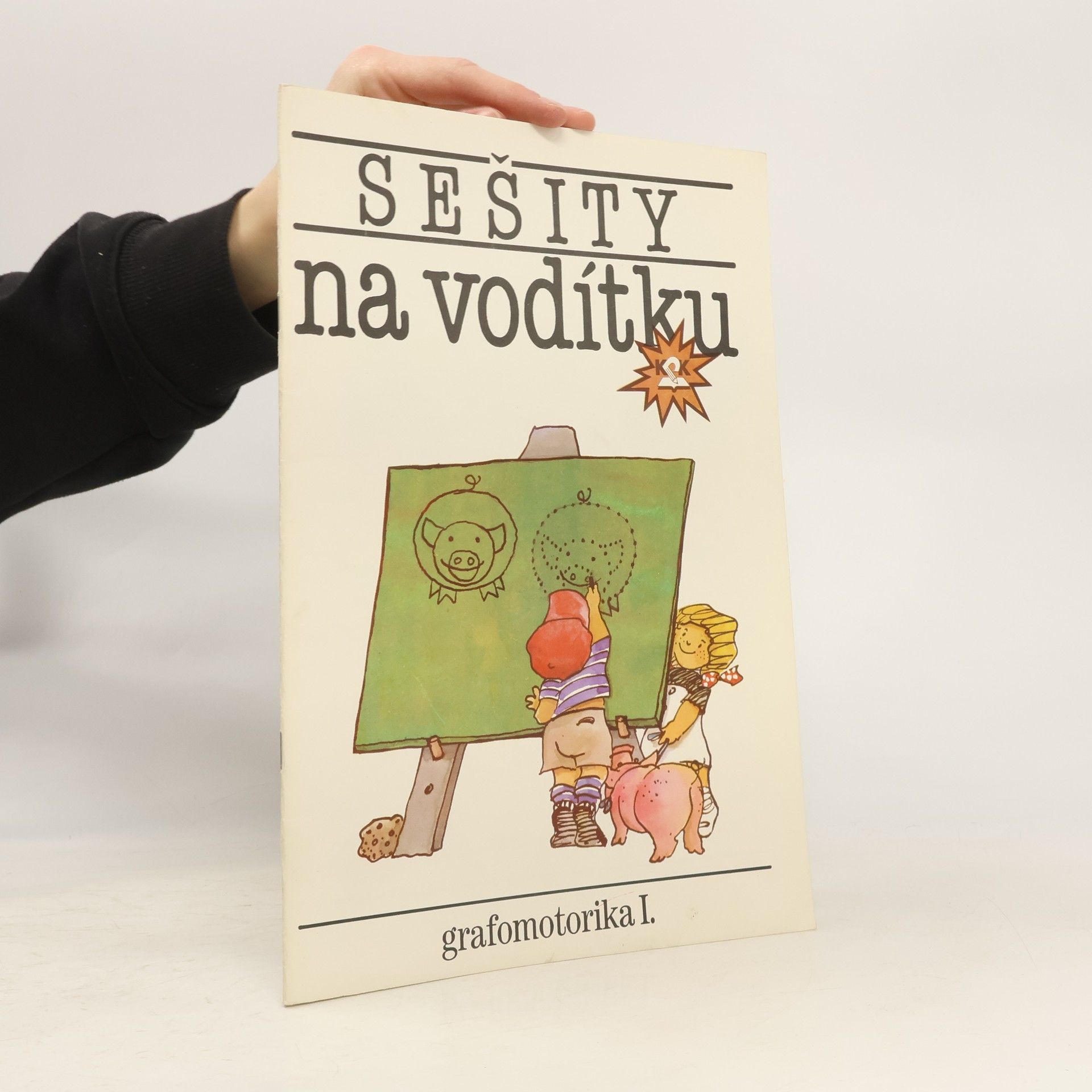 Daniela Václová Sešity na vodítku. Grafomotorika I.