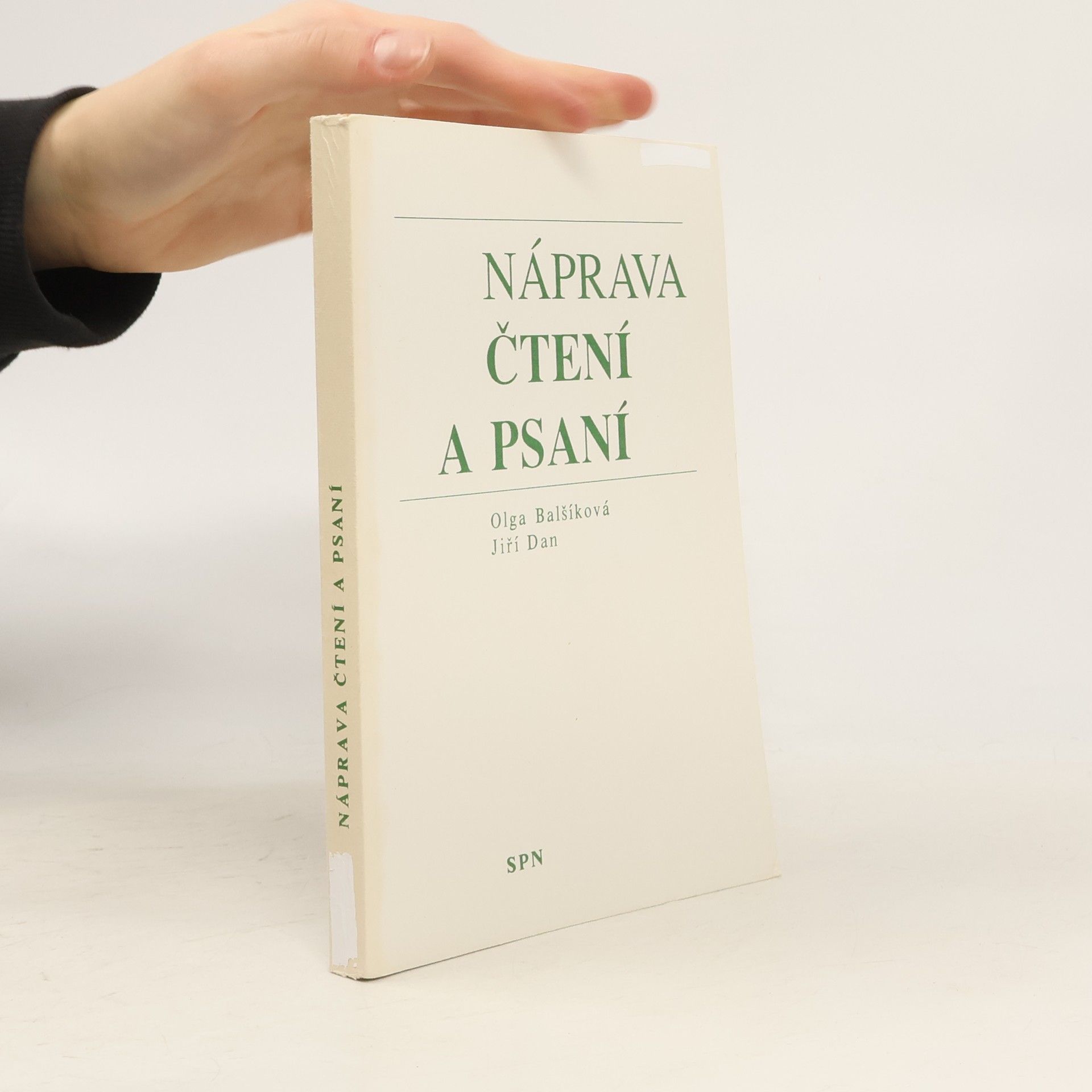 Olga Balšíková Náprava čtení a psaní