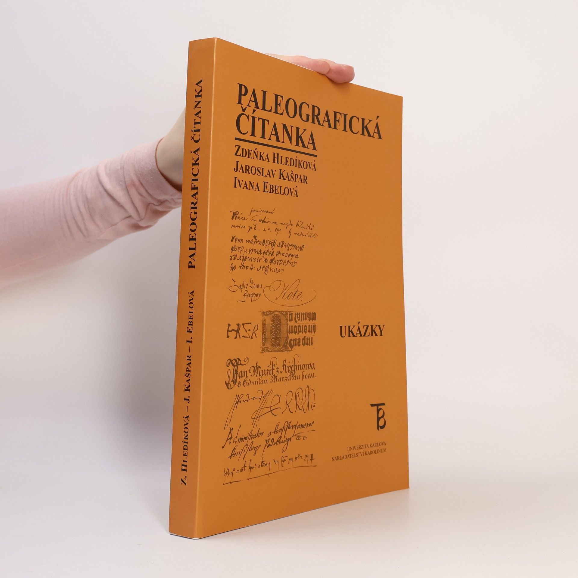 Jaroslav Kašpar Paleografická čítanka. Ukázky