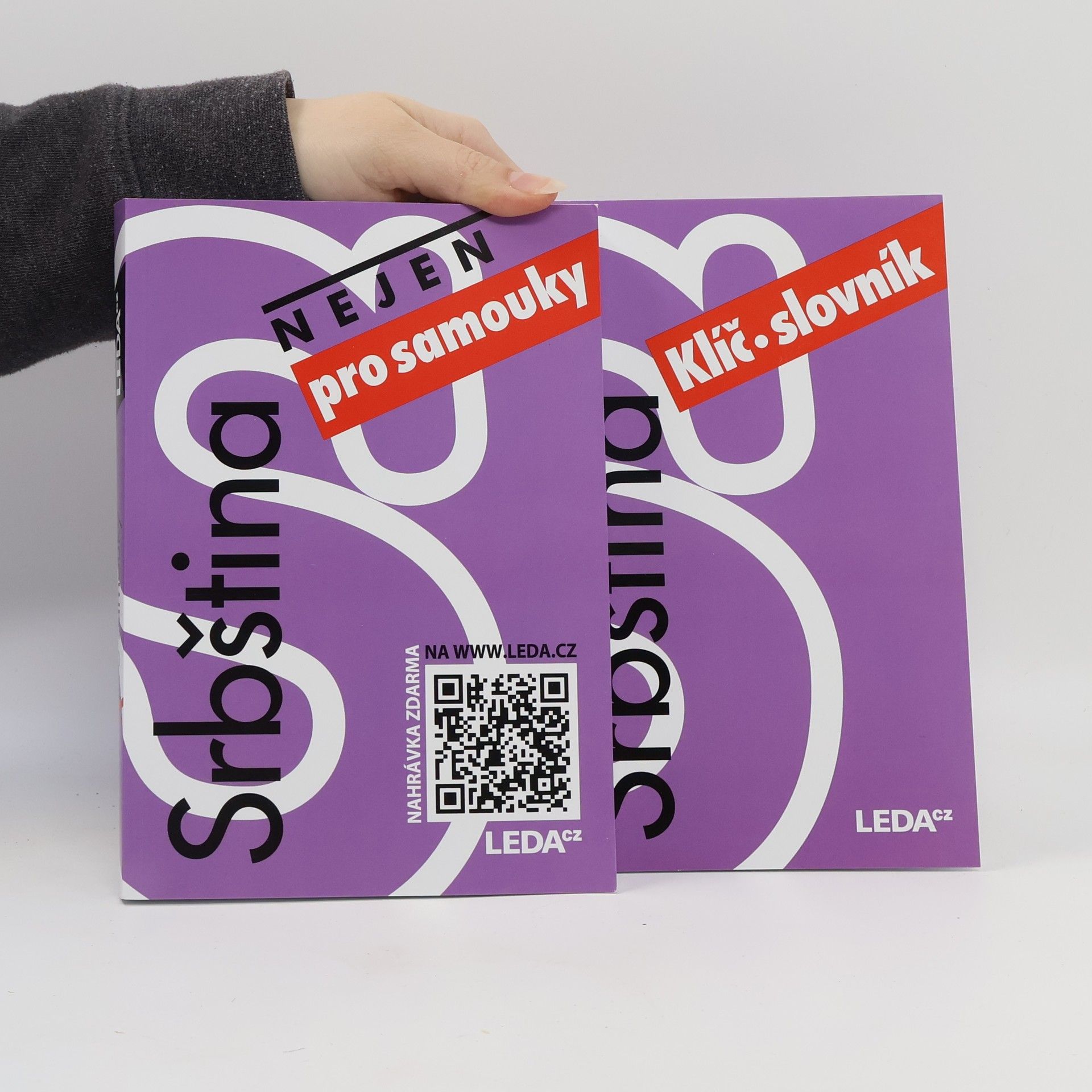 Hana Jirásková Srbština nejen pro samouky. Učebnice + Klíč, slovník