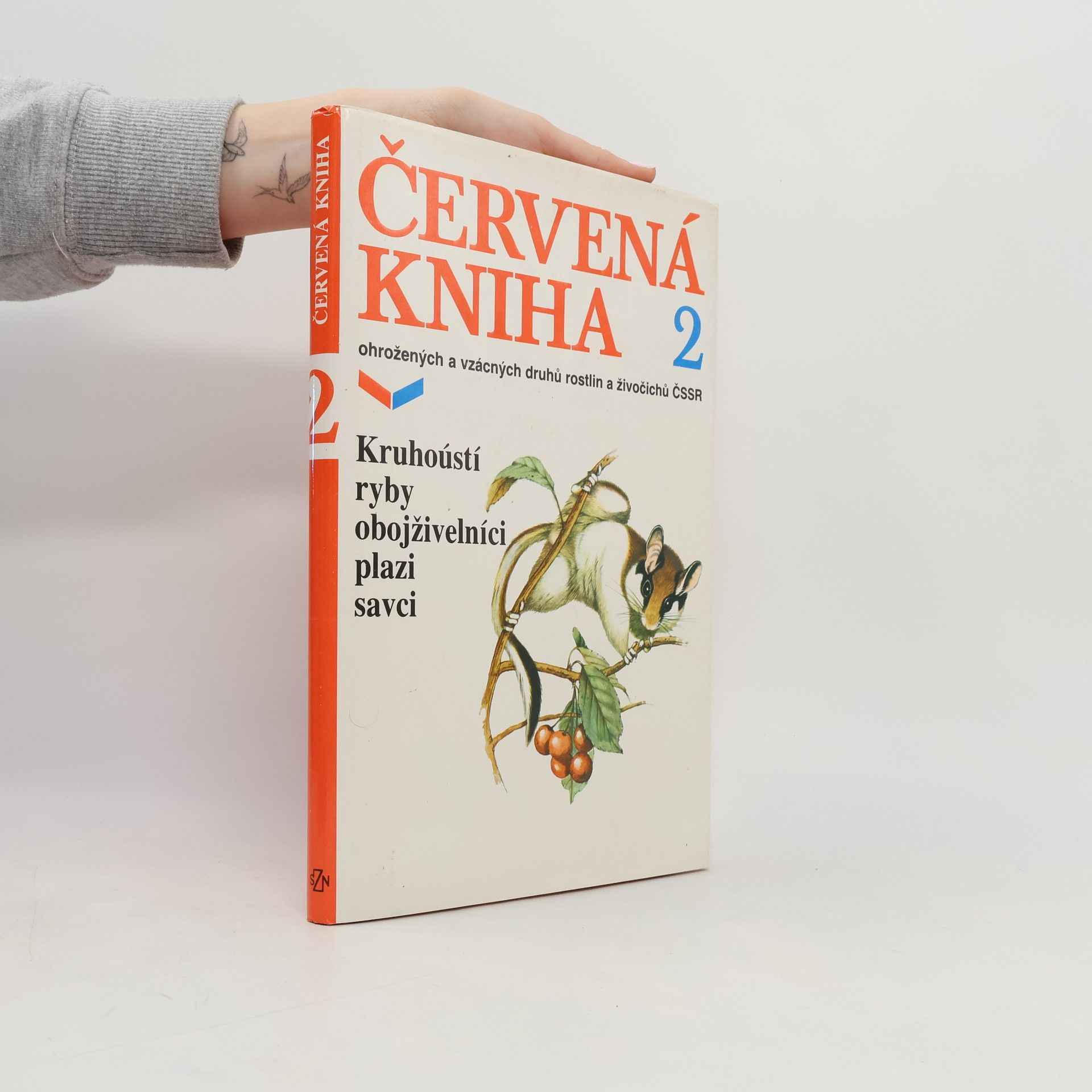 Jan Dungel Červená kniha 2. Kruhoústí, ryby, obojživelníci, plazi, savci