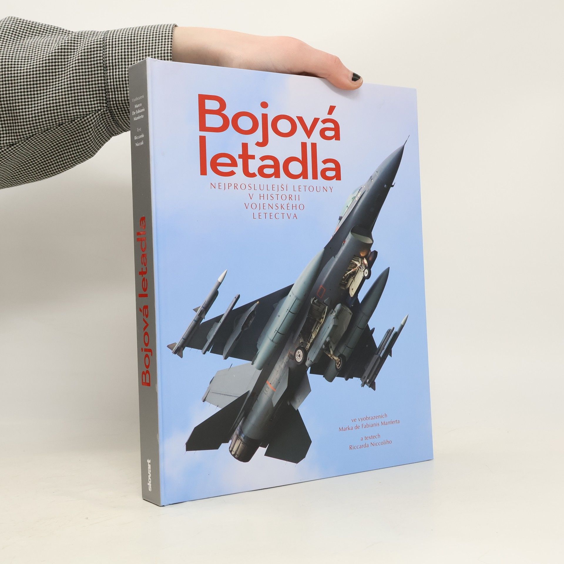 Marco De Fabianis Manferto Bojová letadla. Nejproslulejší letouny v historii vojenského letectva