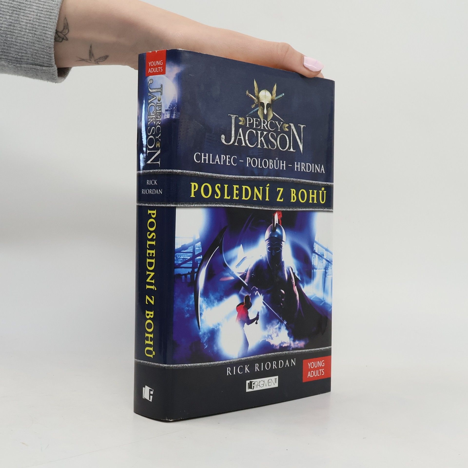 Rick Riordan Percy Jackson. Poslední z bohů