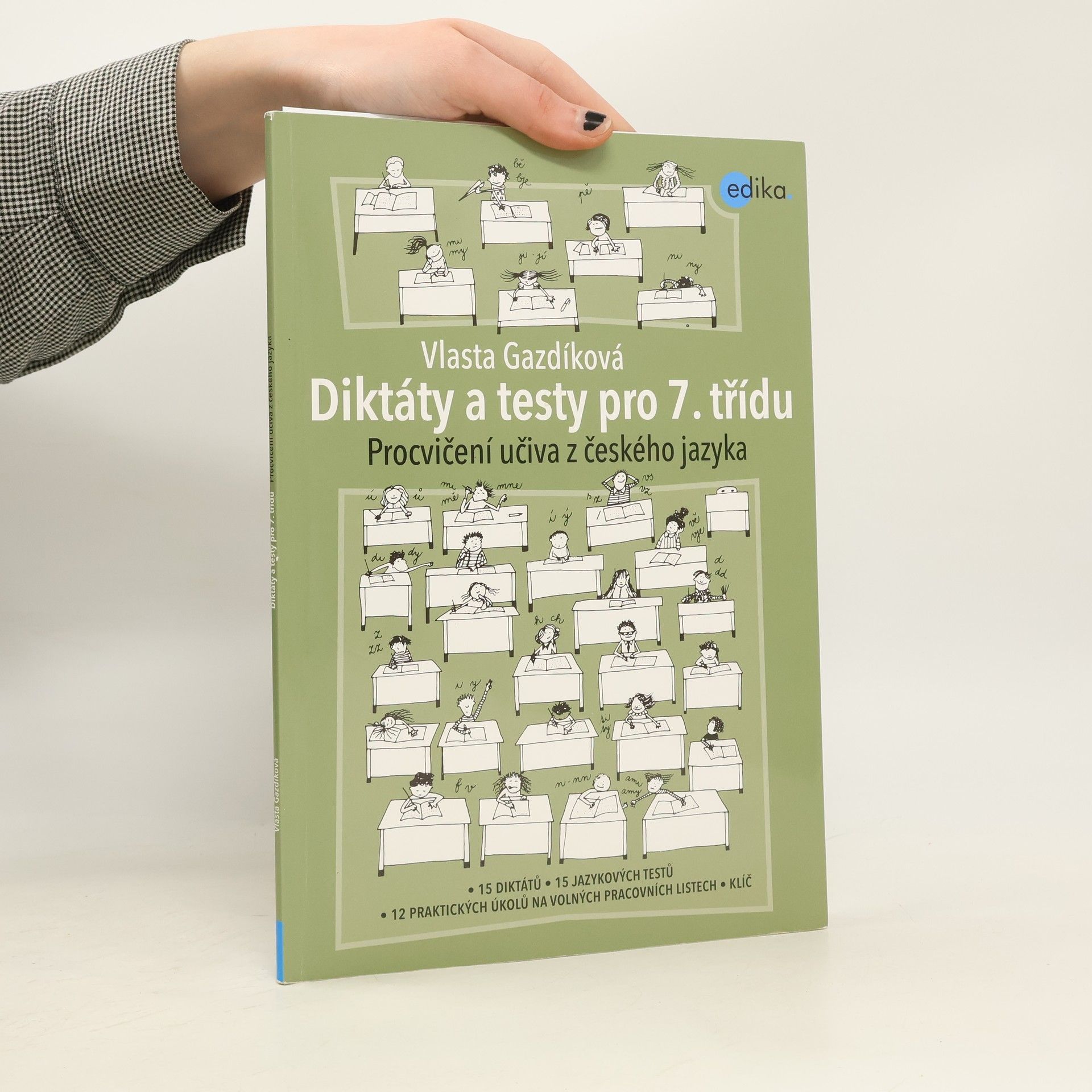 Vlasta Gazdíková Diktáty a testy pro 7. třídu.