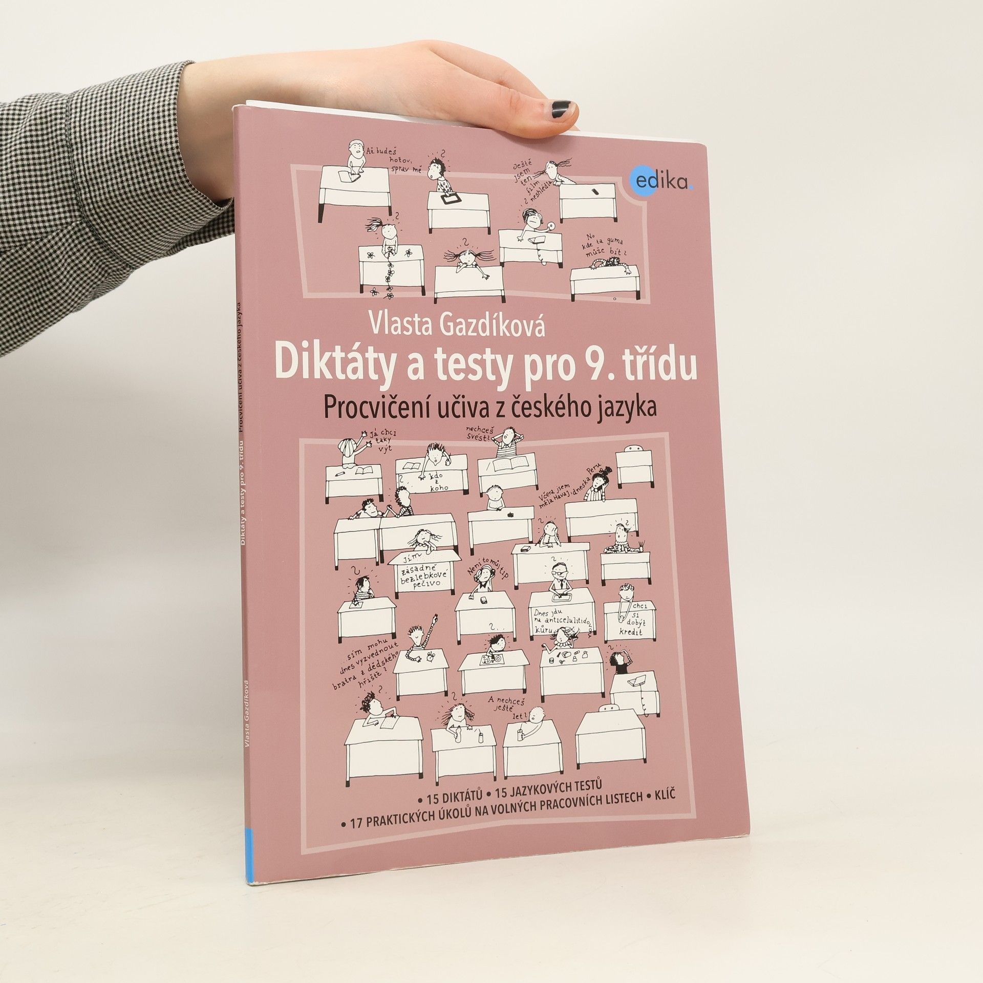 Vlasta Gazdíková Diktáty a testy pro 9. třídu