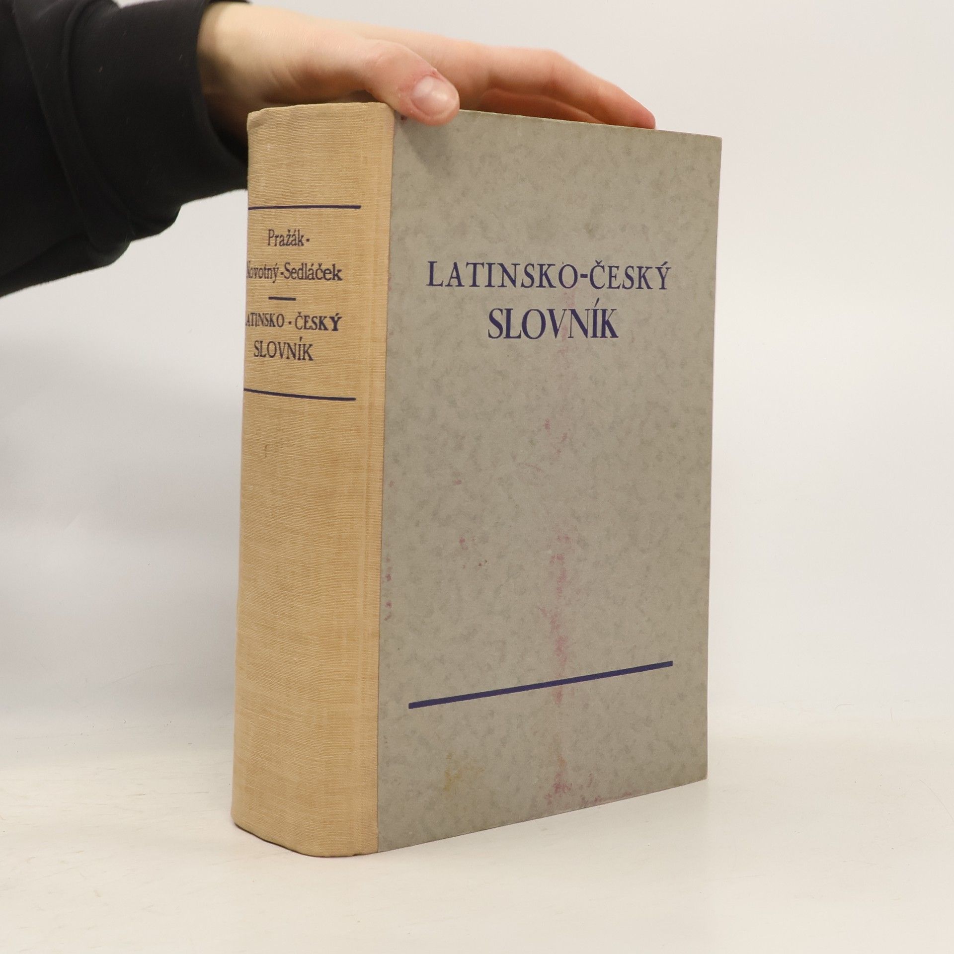 Josef Miroslav Pražák Latinsko-český slovník