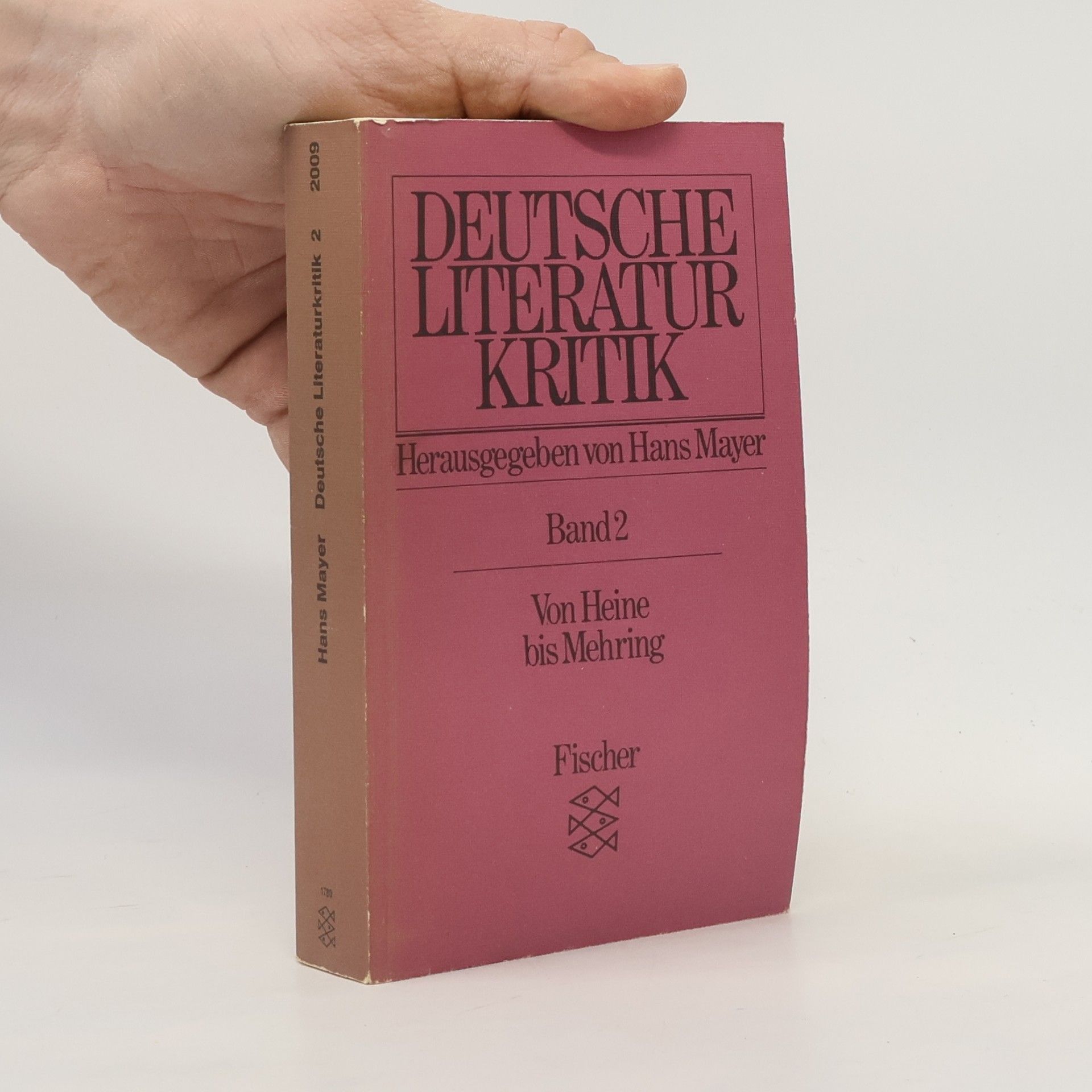 Hans Mayer Deutsche Literaturkritik. Band 2