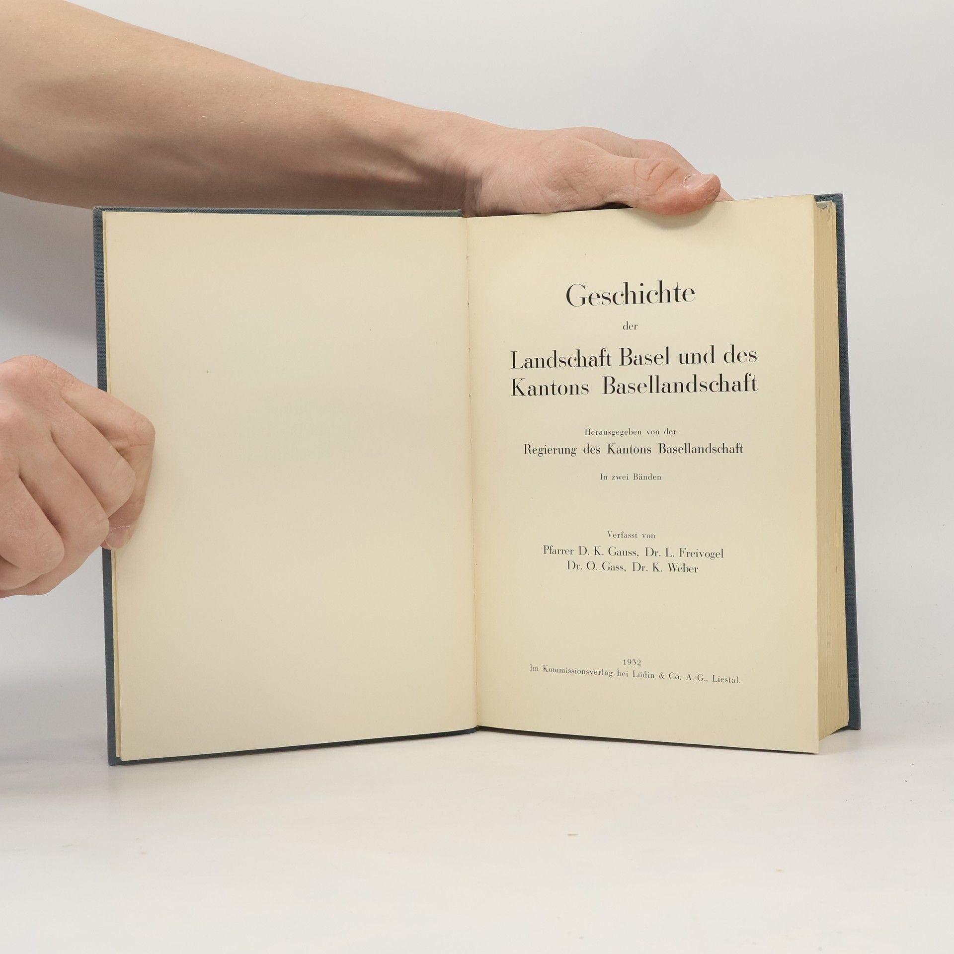 Autorenkollektiv Geschichte der Landschaft Basel und des Kantons Basellandschaft