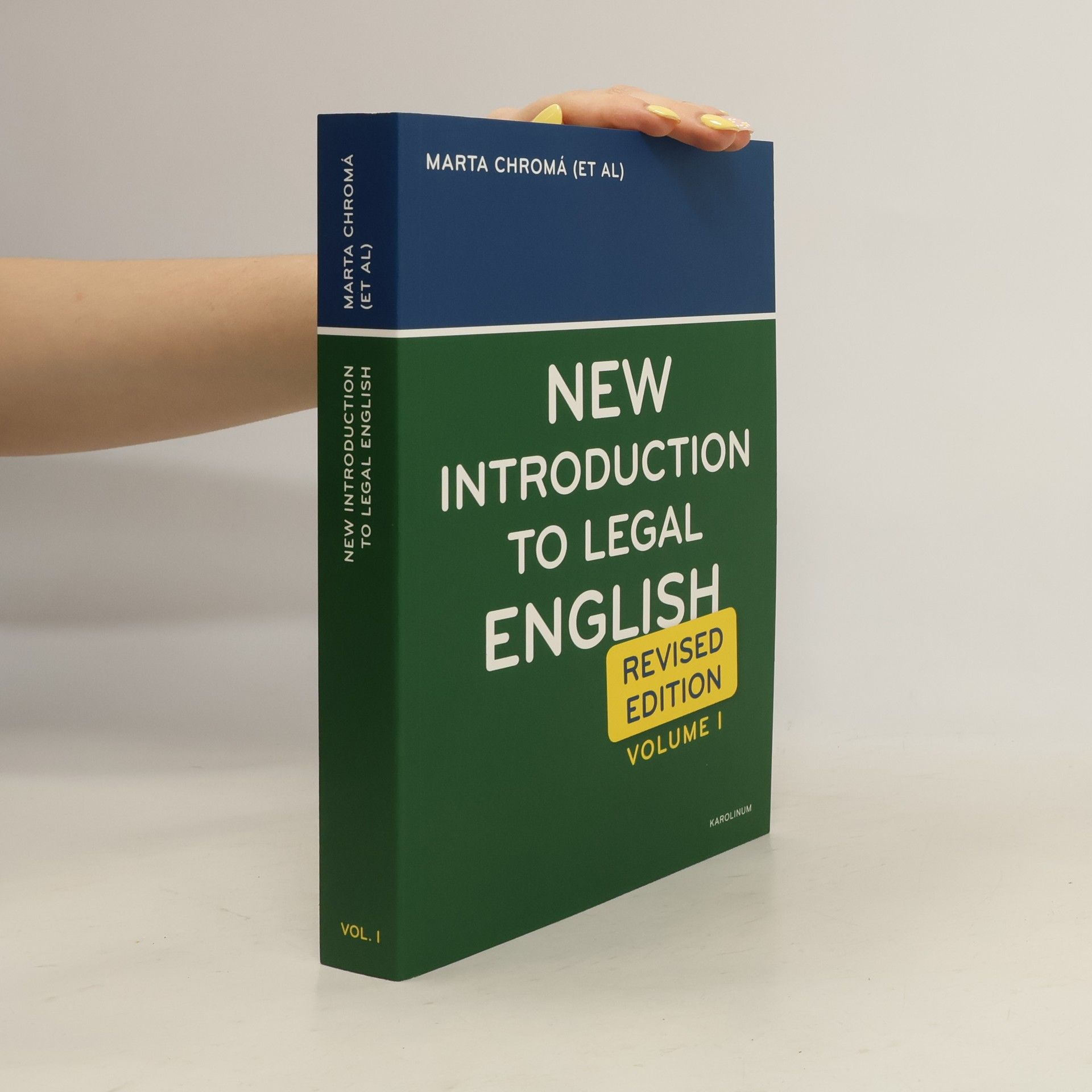 Marta Chromá New introduction to legal English. Revised edition. Volume I