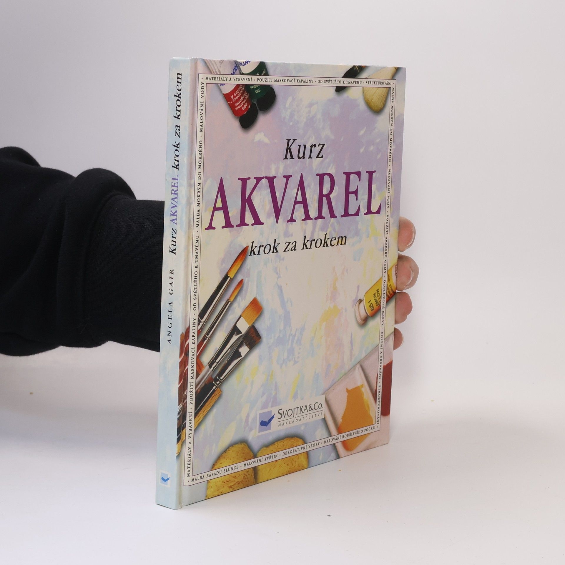 Angela Gair Kurz Akvarel krok za krokem