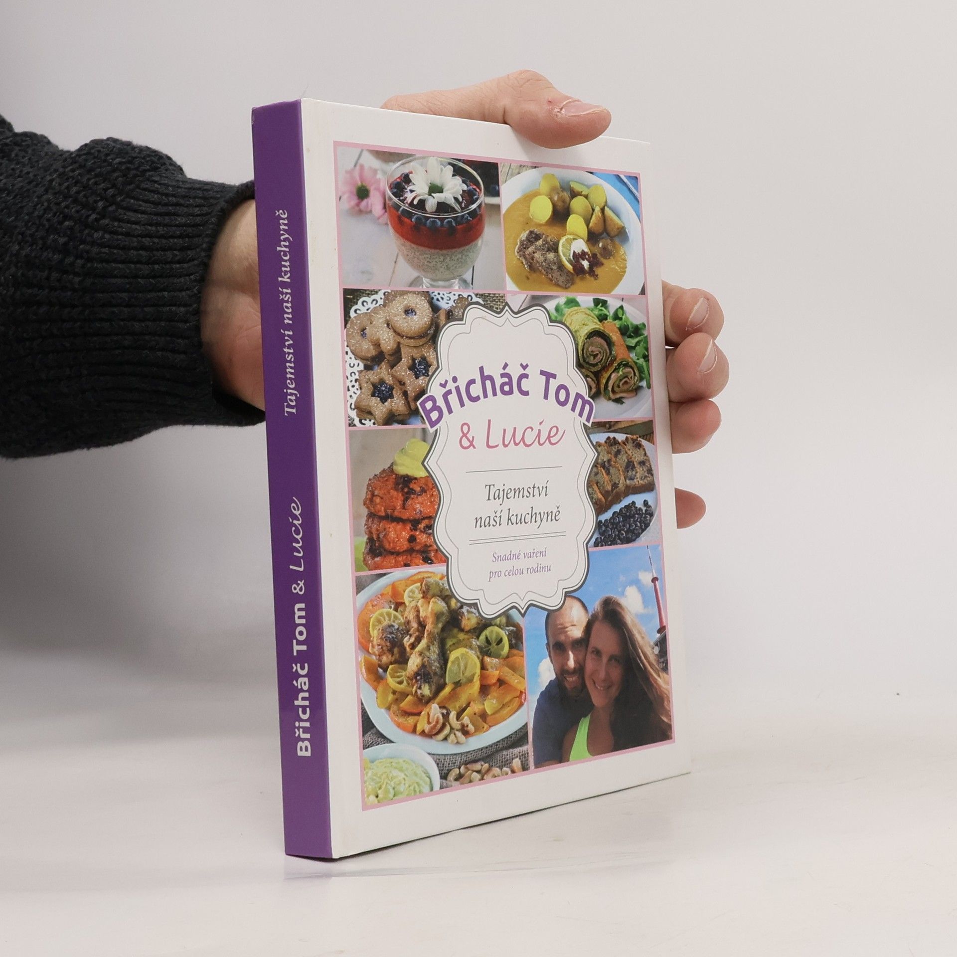 Tomáš Kosačík Břicháč Tom & Lucie. Tajemství naší kuchyně