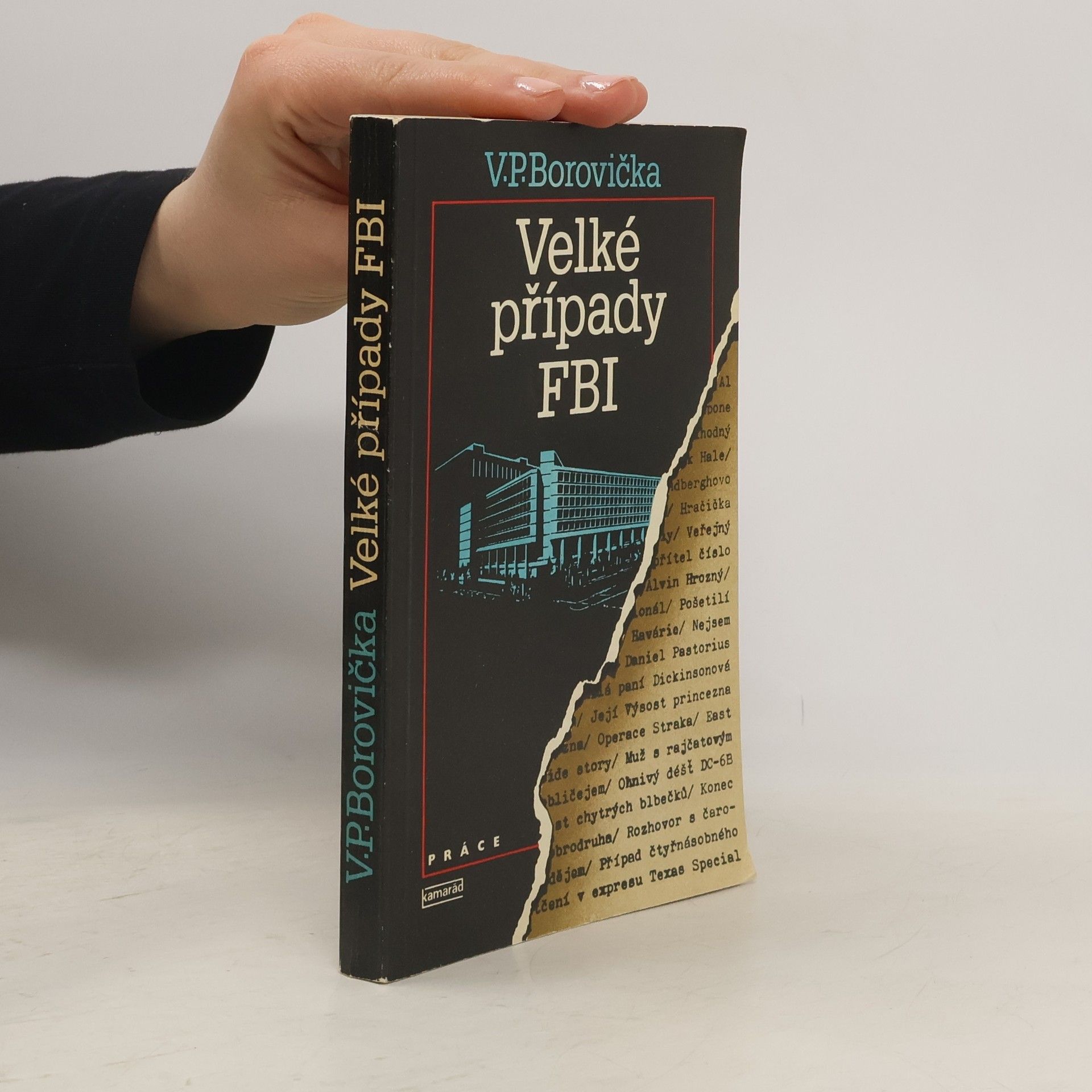 Václav Pavel Borovička Velké případy FBI
