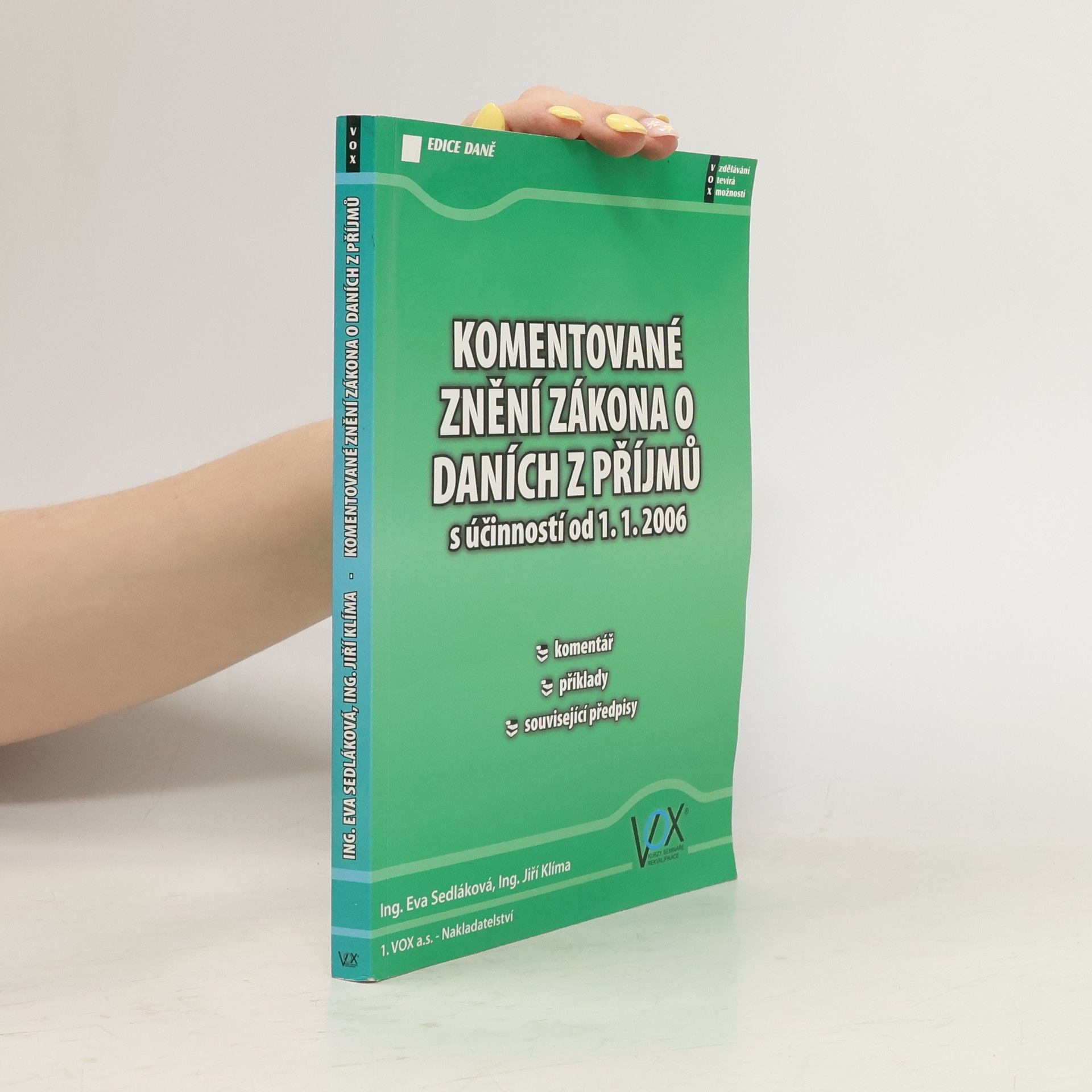 Komentované znění zákona o daních z příjmů