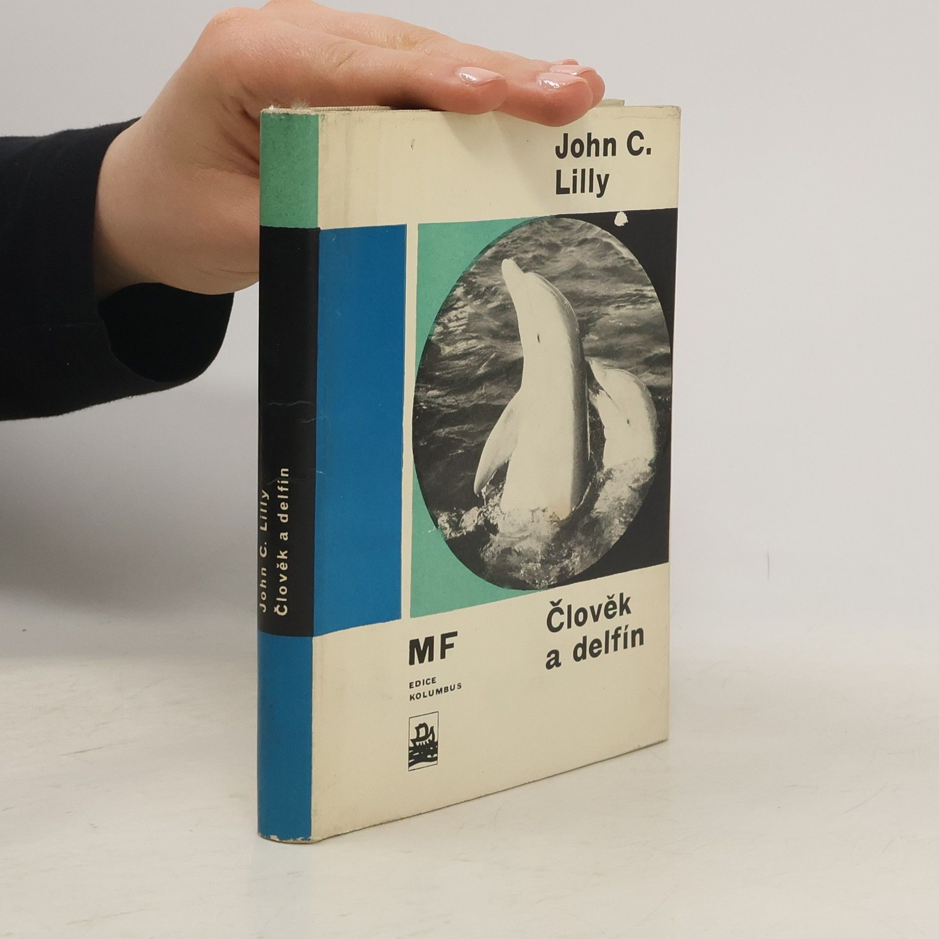 John Cunningham Lilly Člověk a delfín