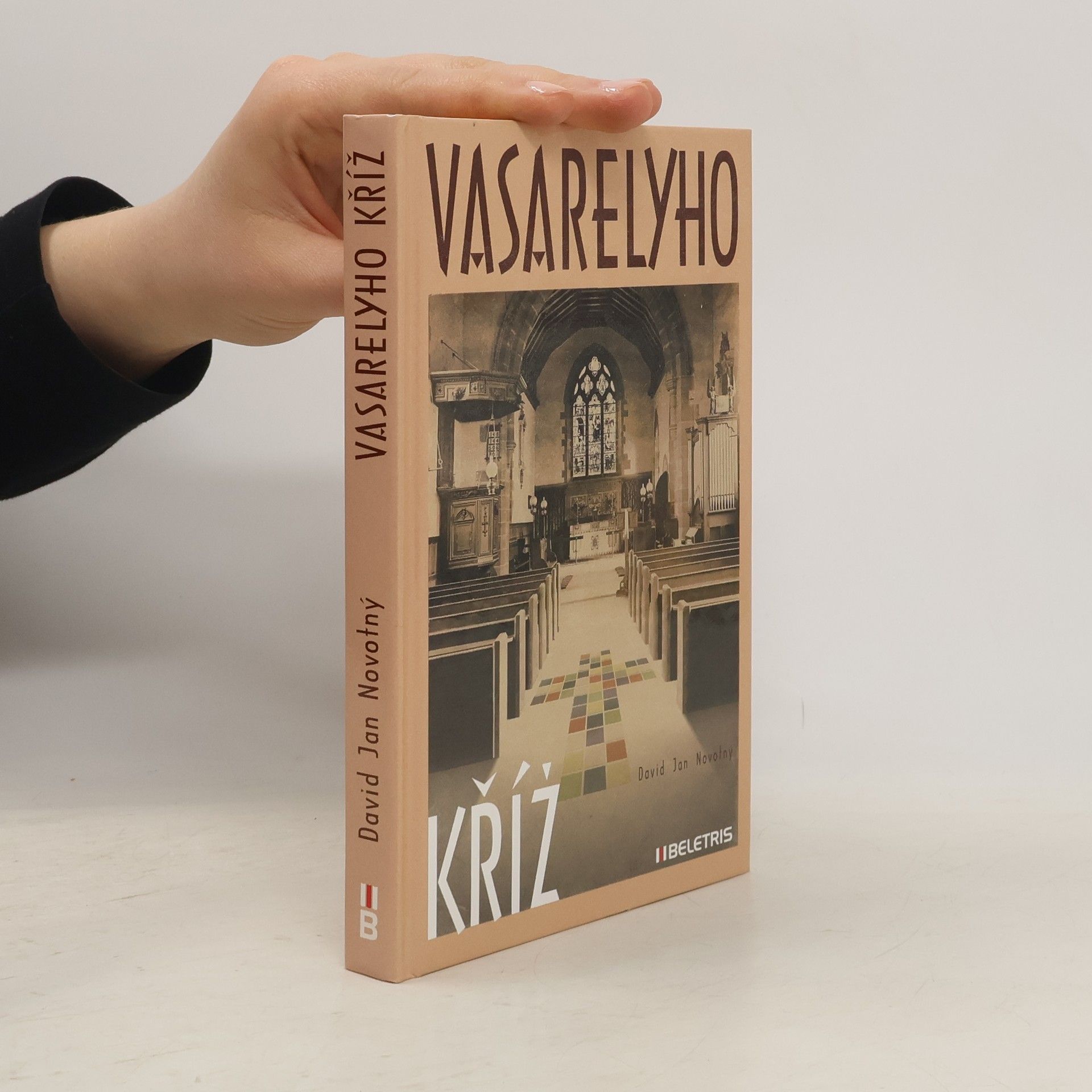 David Jan Novotný Vasarelyho kříž : pisoidně realistický román