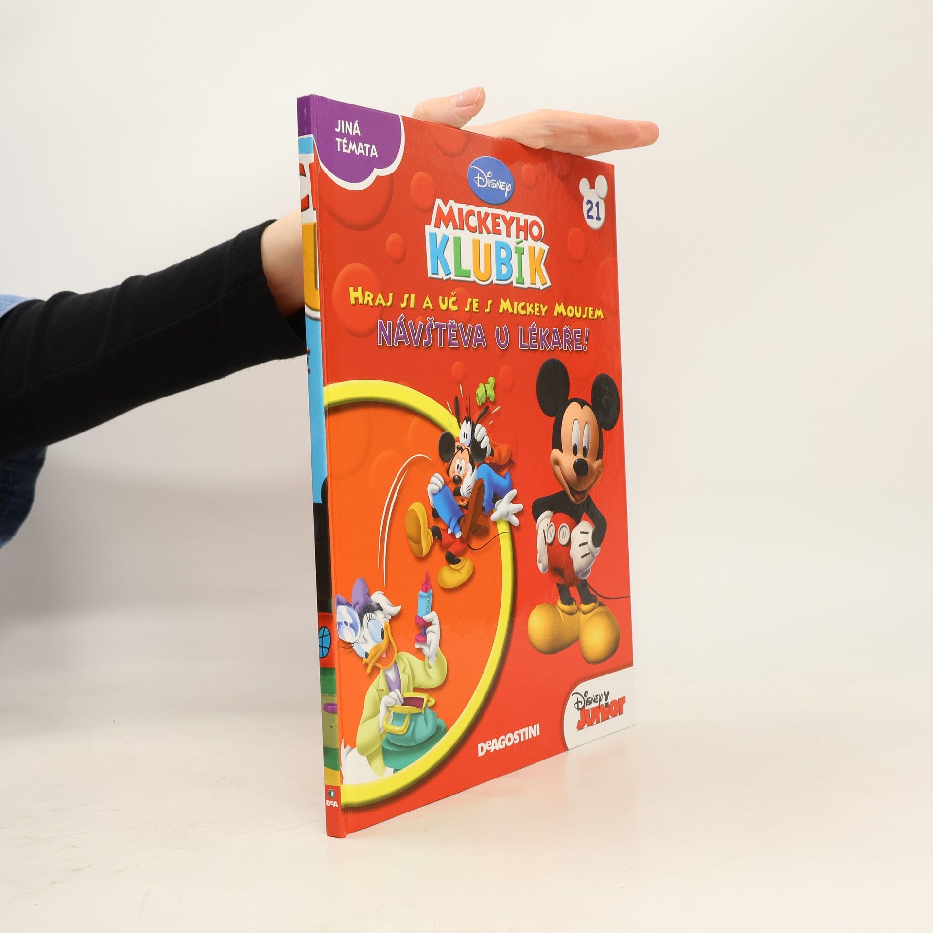Autorenkollektiv Hraj si a uč se s Mickey Mousem 21. Návštěva u lékaře!