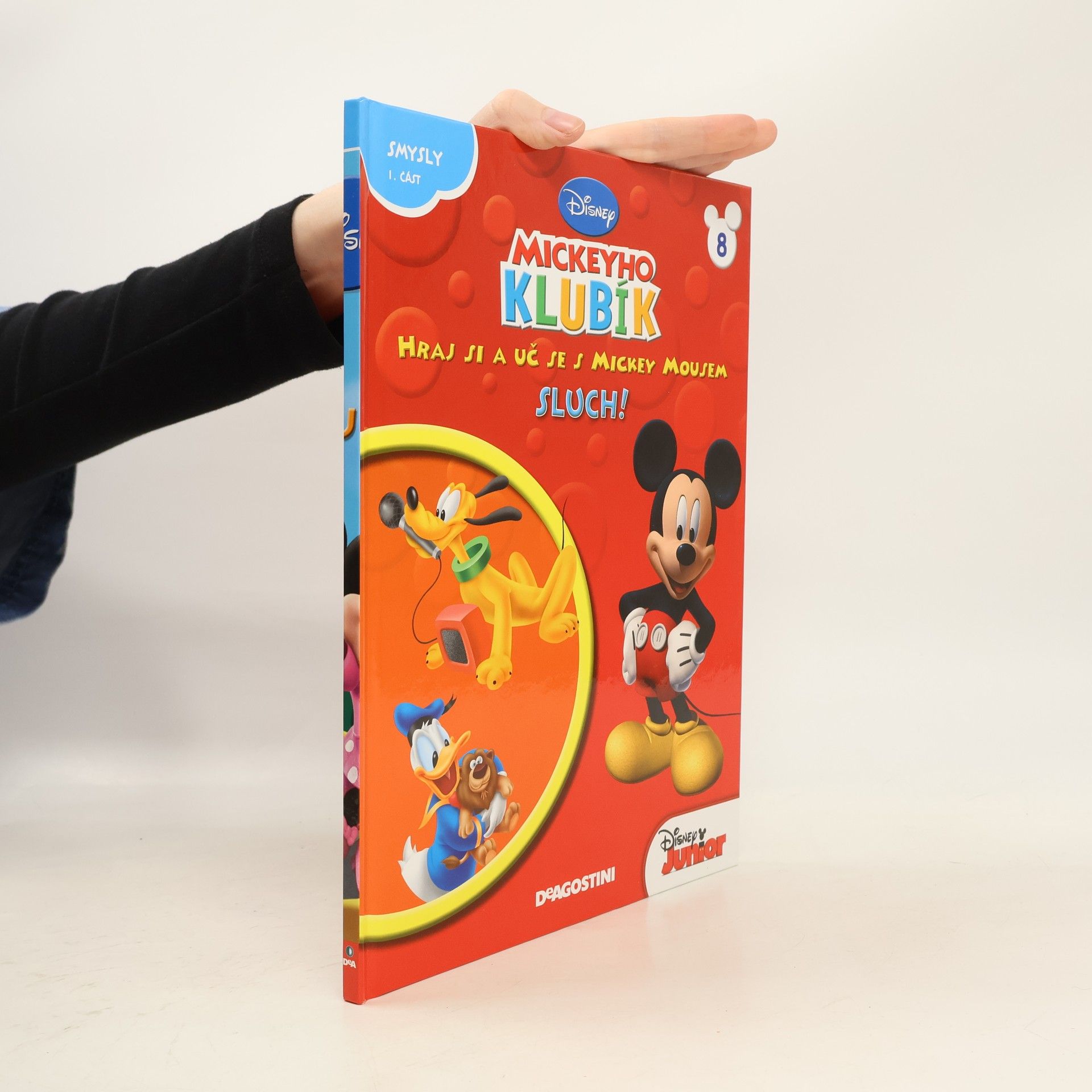 Kolektiv autorů Hraj si a uč se s Mickey Mousem 8. Sluch!