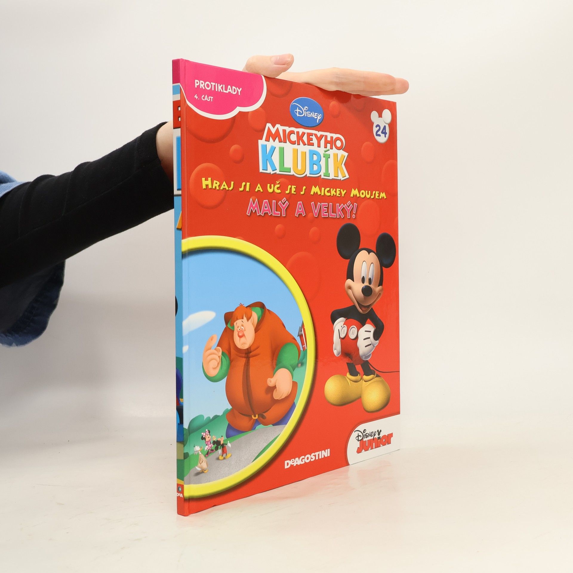 Various authors Hraj si a uč se s Mickey Mousem 24. Malý a velký!