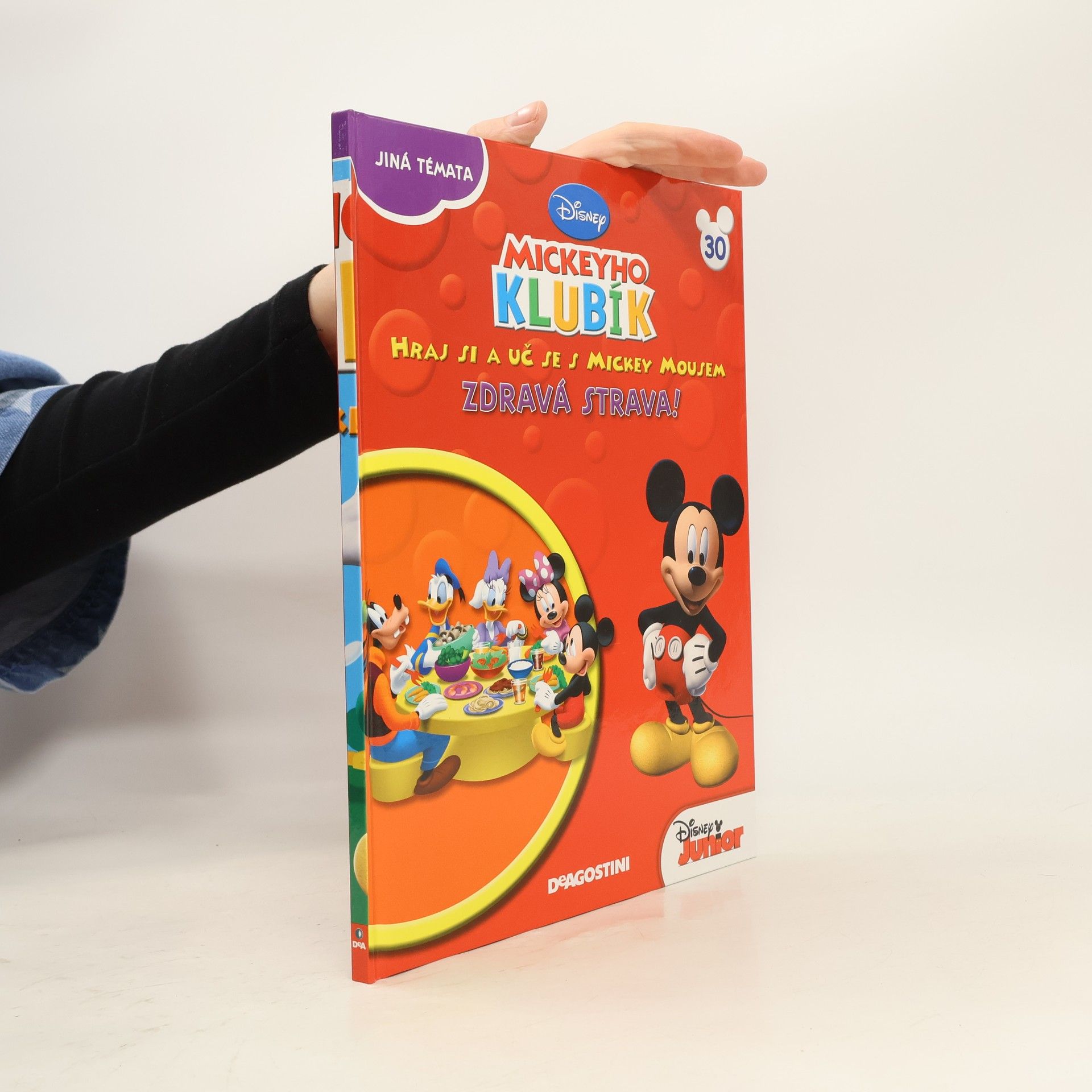 Kolektiv autorů Hraj si a uč se s Mickey Mousem 30. Zdravá strava!