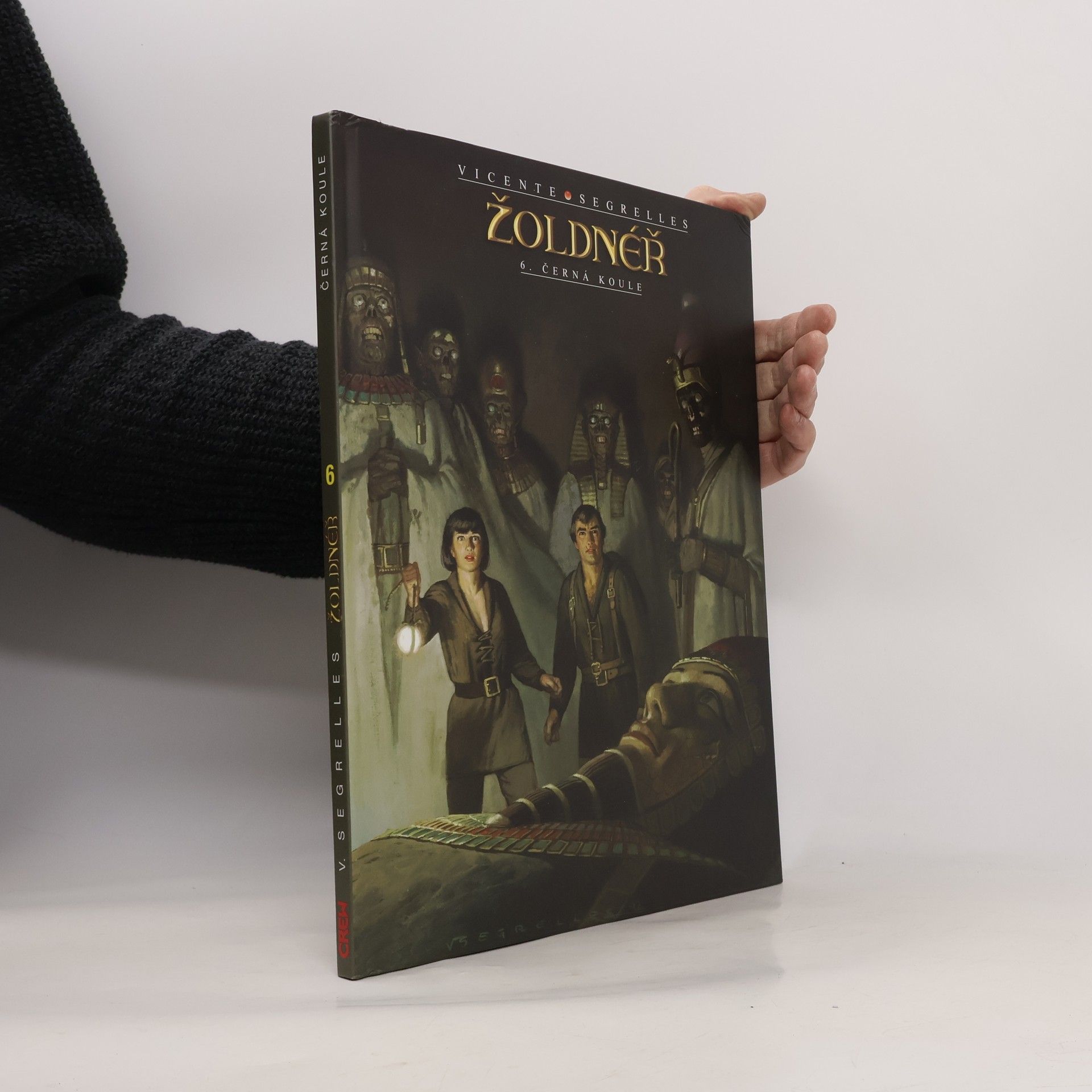 Vicente Segrelles Žoldnéř. 6., Černá koule