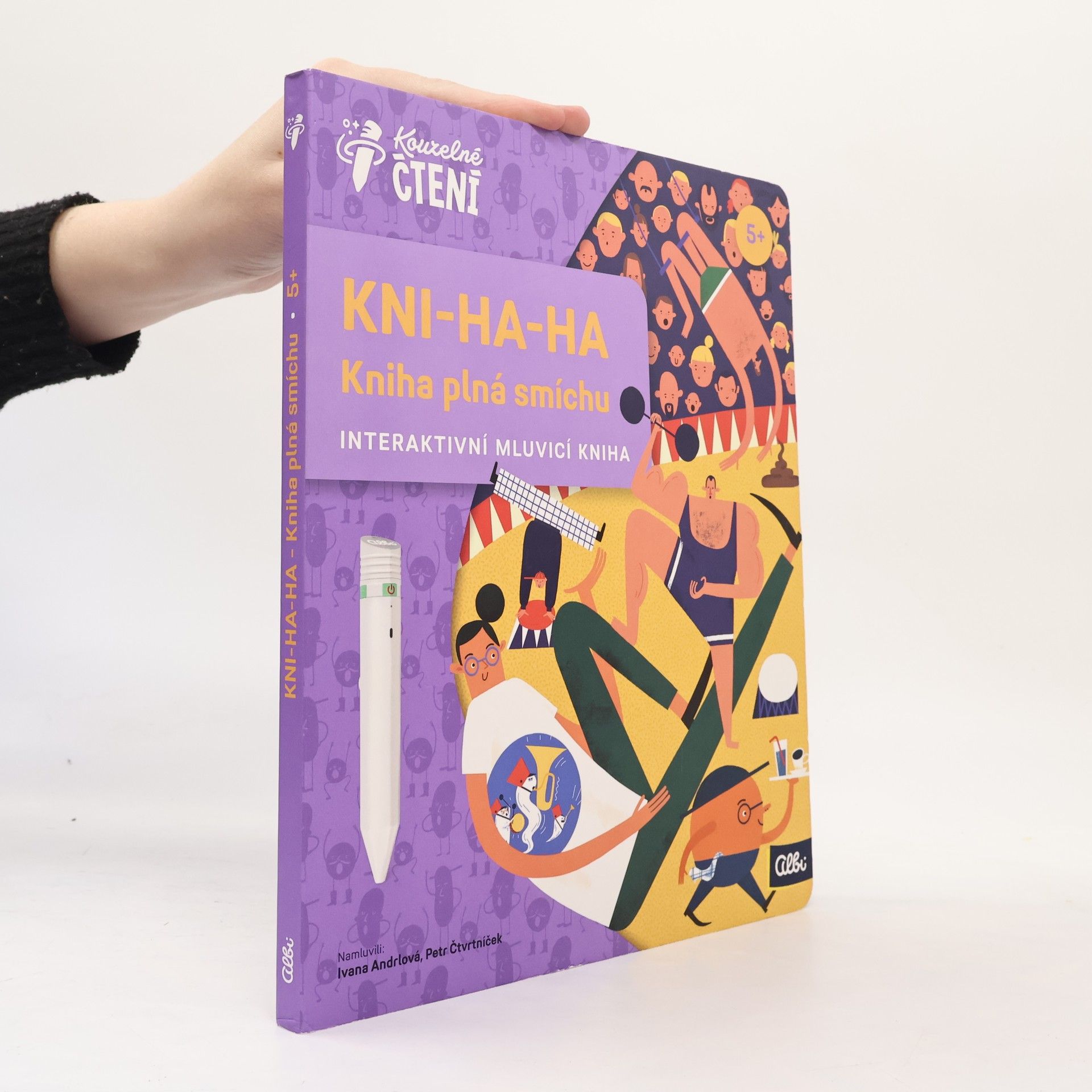 Marie Urbánková Kni-ha-ha. Kniha plná smíchu. Interaktivní mluvicí kniha
