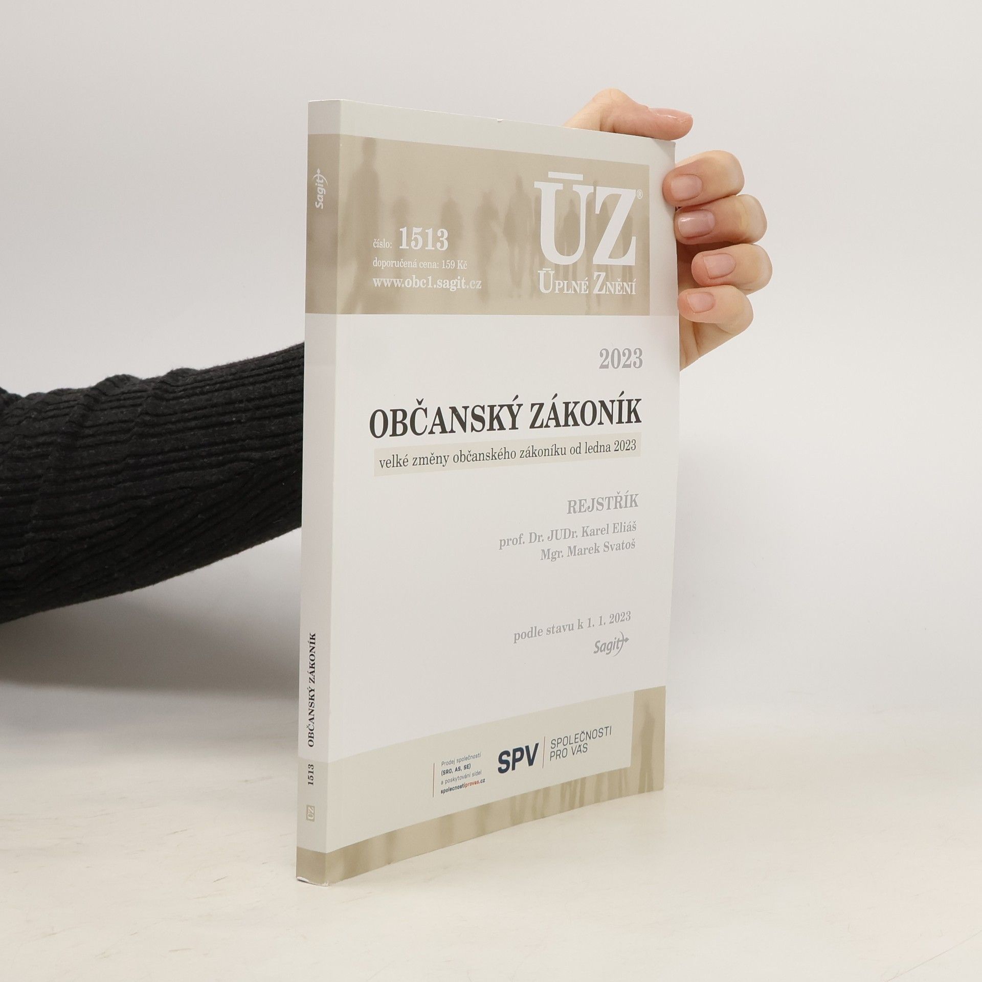 Marek Svatoš Občanský zákoník [ÚZ 2023 č. 1513] : velké změny občanského zákoníku od ledna 2023