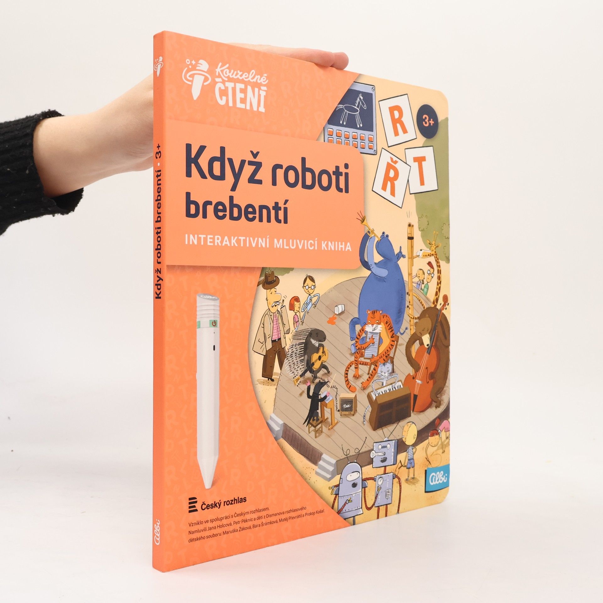 Ester Stará Když roboti brebentí. Interaktivní mluvicí kniha
