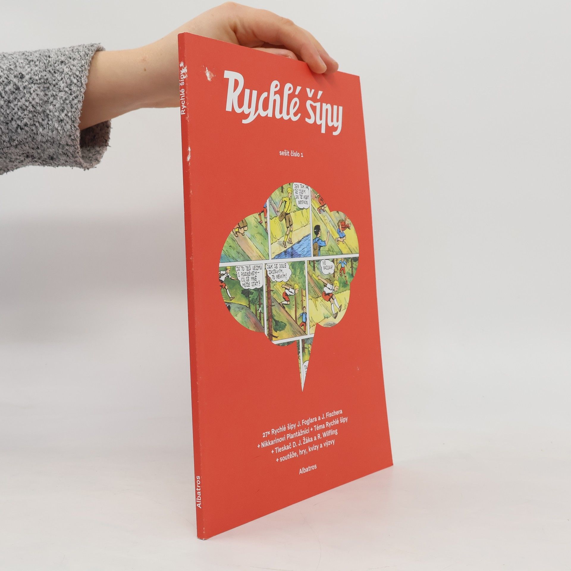 Jaroslav Foglar Rychlé šípy. Sešit číslo 1