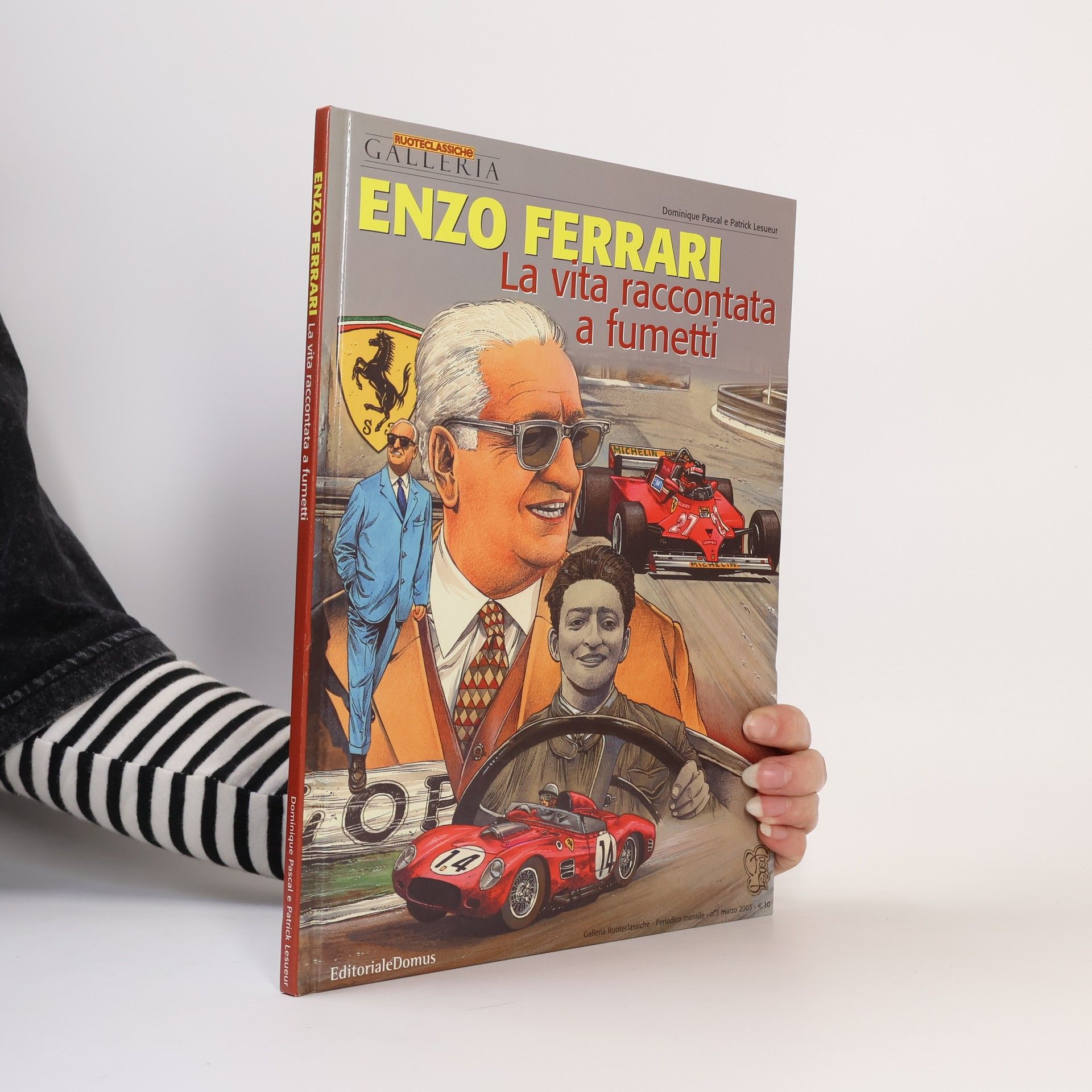 Enzo Ferrari La vita raccontata a fumetti