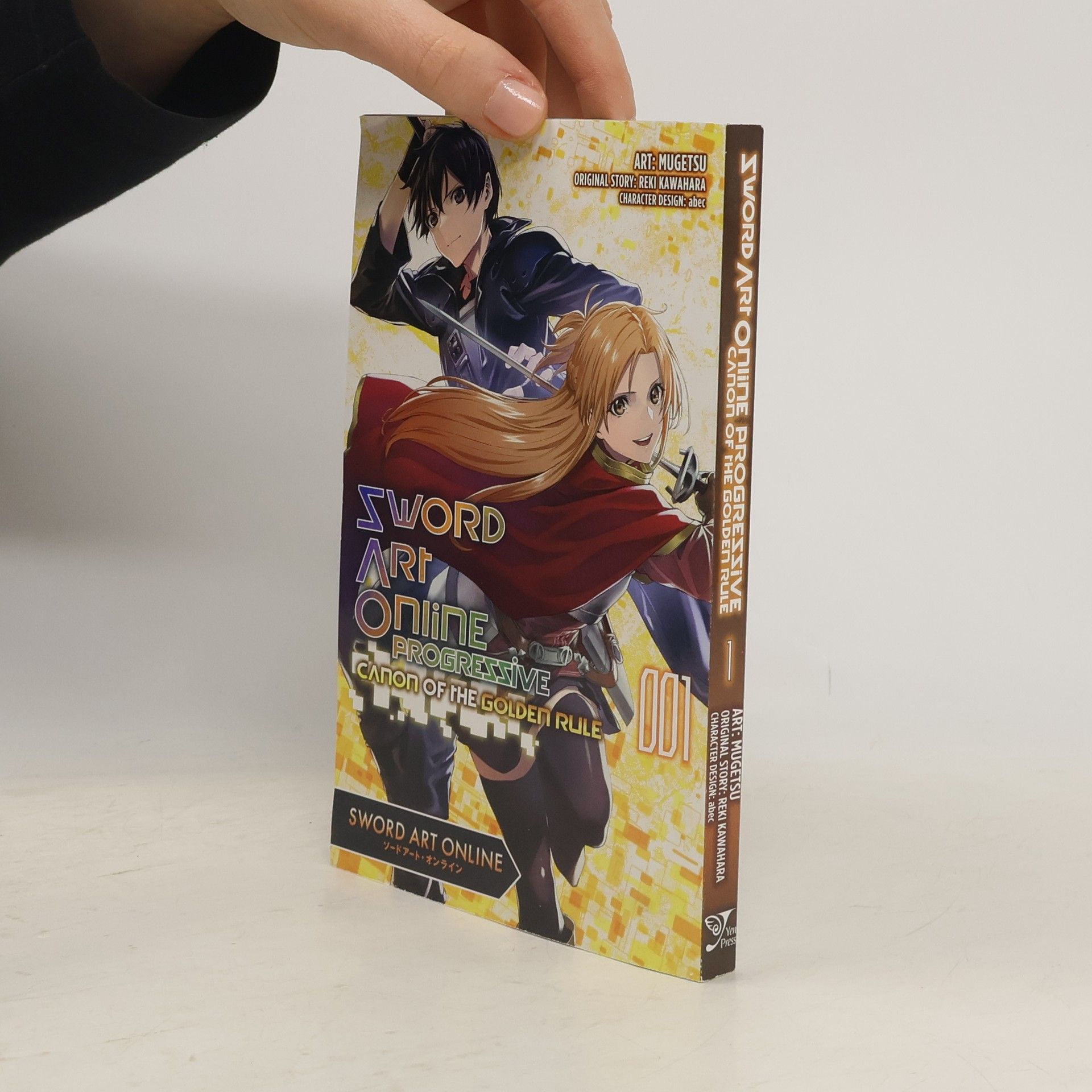 Reki Kawahara Sword Art Online Progressive Canon of the Golden Rule, Vol. 1