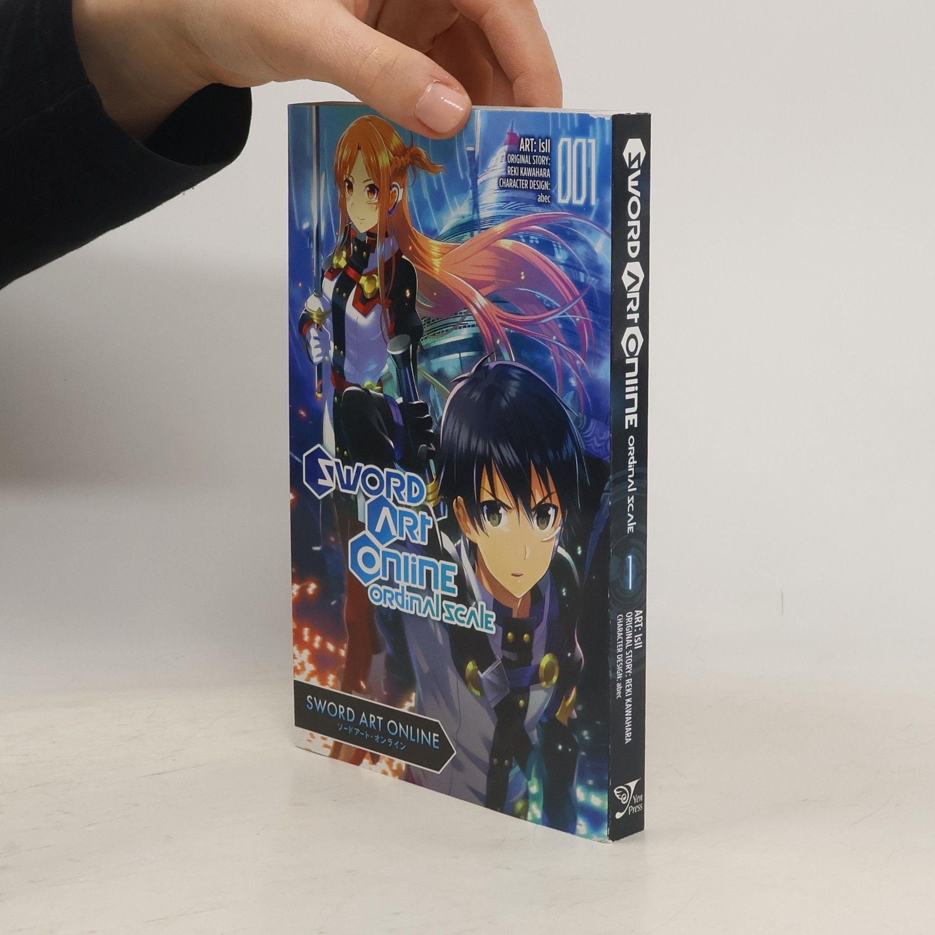 Reki Kawahara Sword Art Online Ordinal Scale