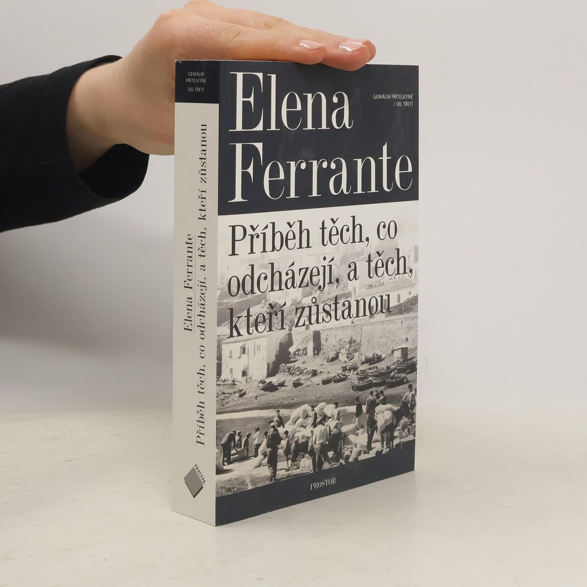 Elena Ferrante Geniální přítelkyně 3. Příběh těch, co odcházejí, a těch, kteří zůstanou