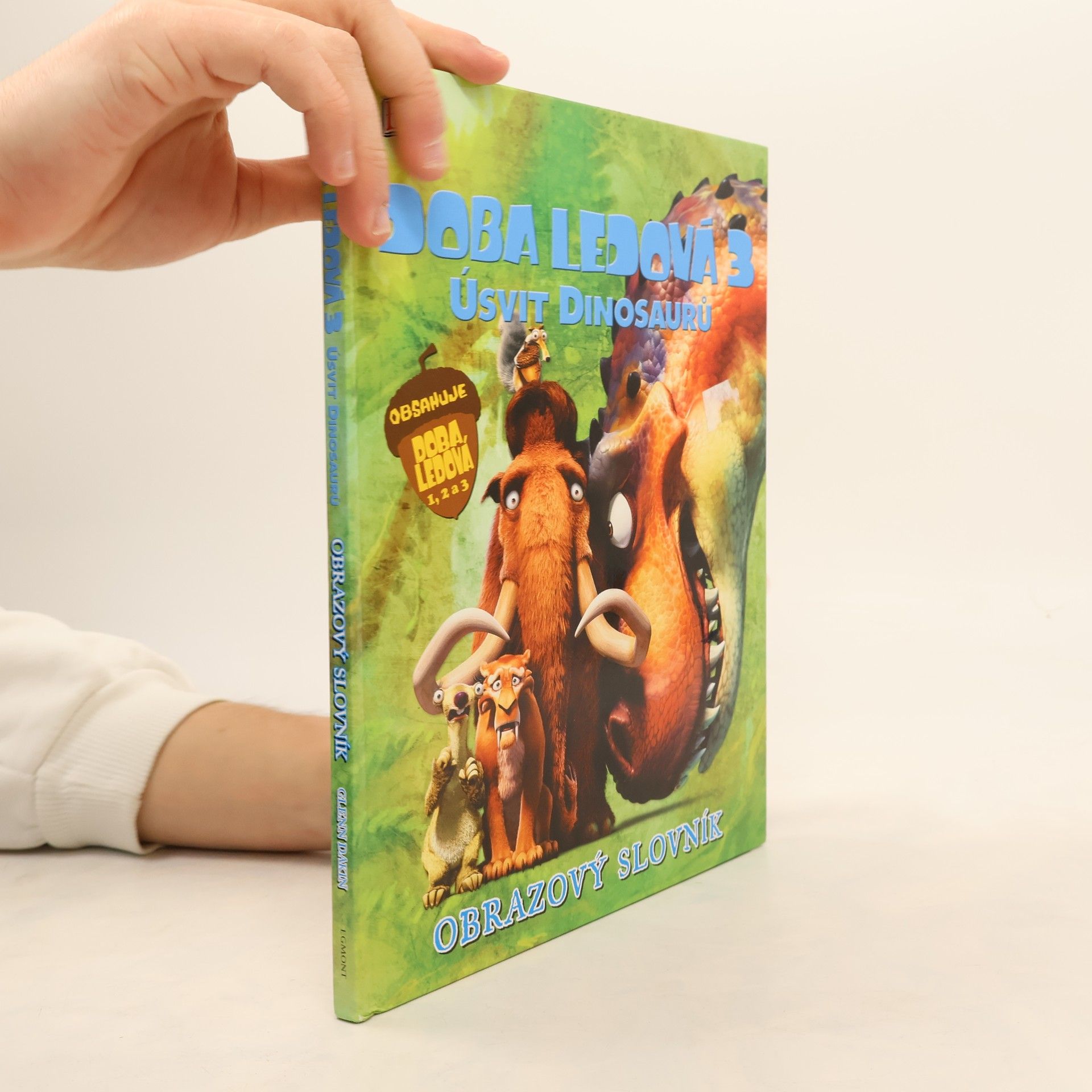 Glenn Dakin Doba ledová 3 - úsvit dinosaurů : obrazový slovník