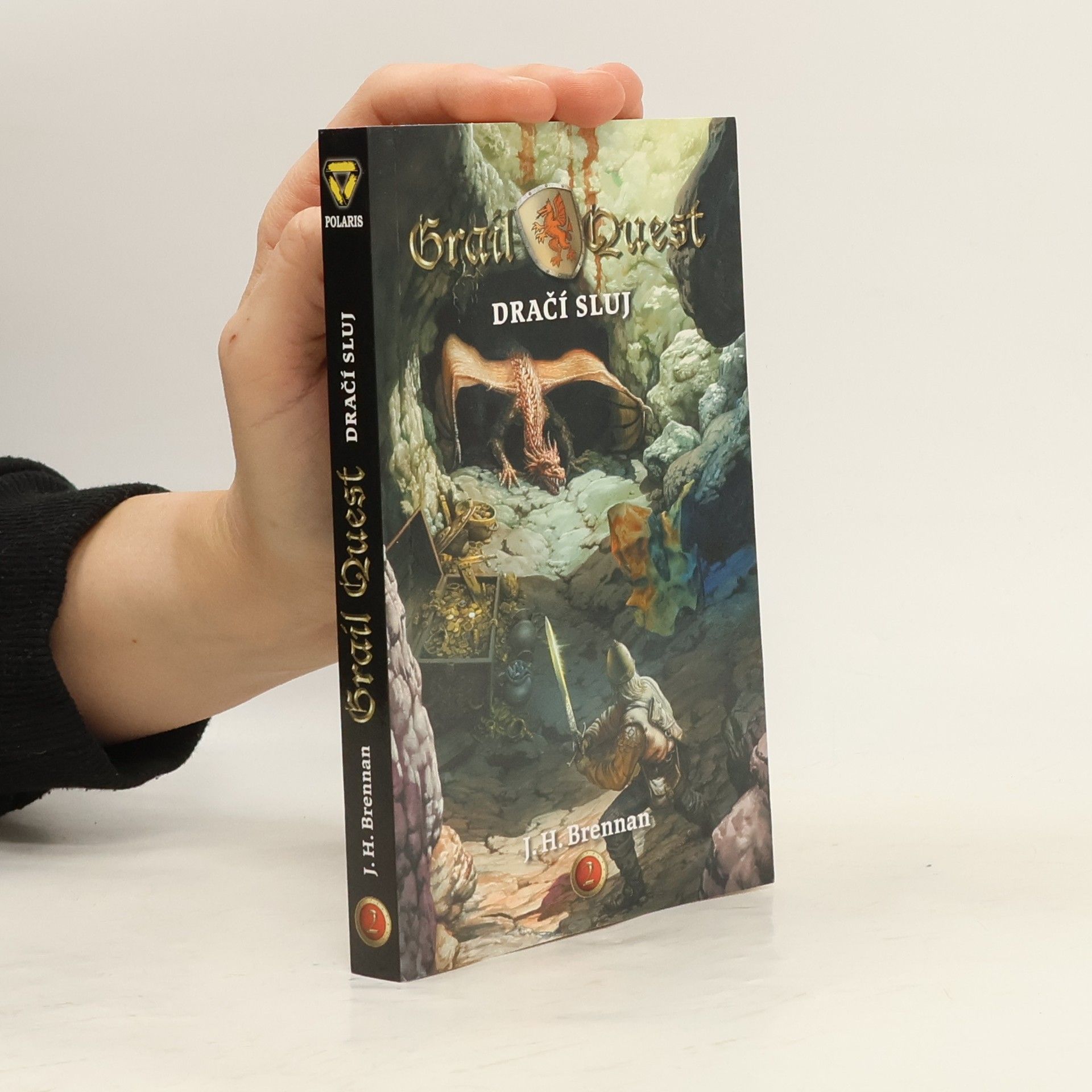 J. H. Brennan Grailquest. Dračí sluj