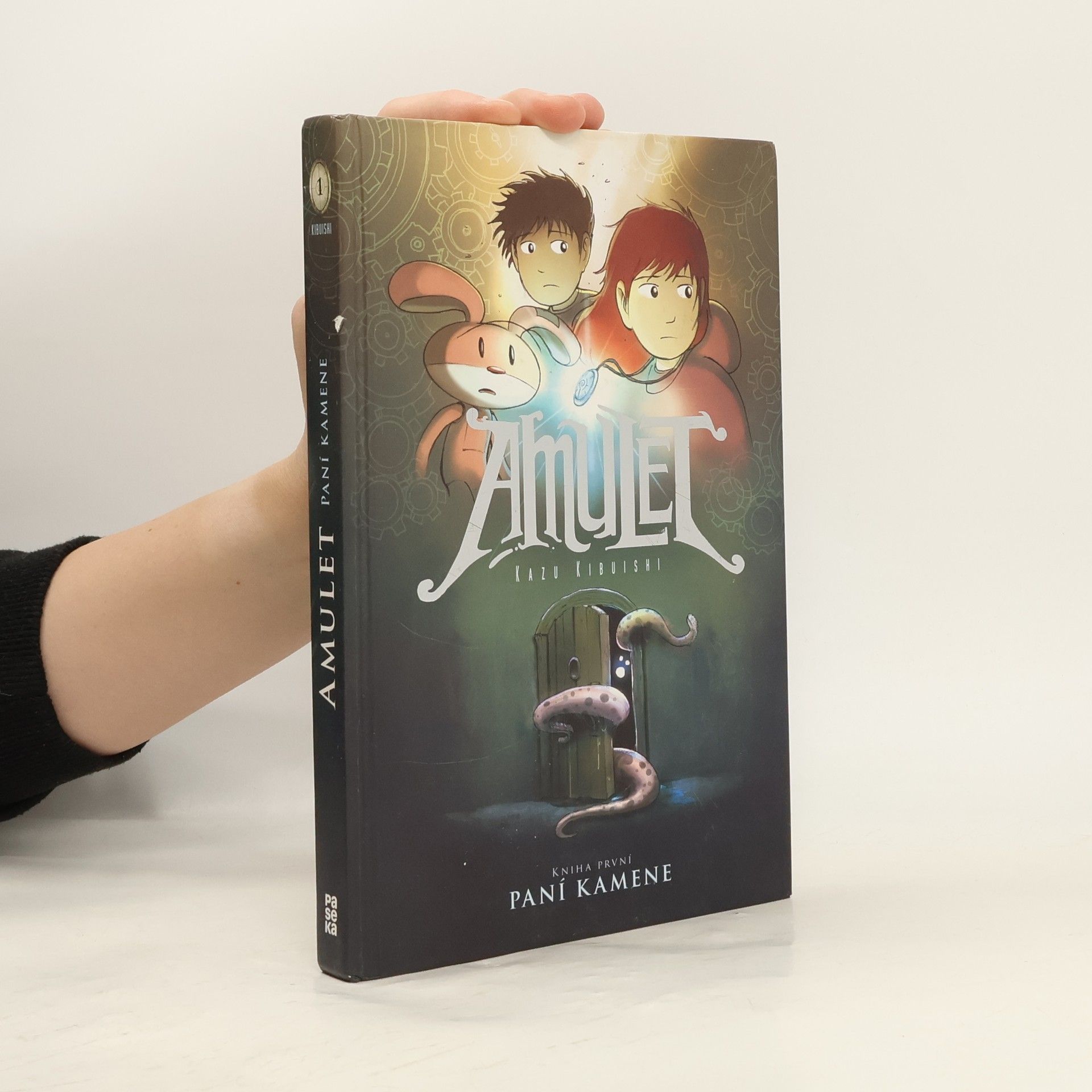 Kazu Kibuishi Paní kamene. Amulet. Kniha první