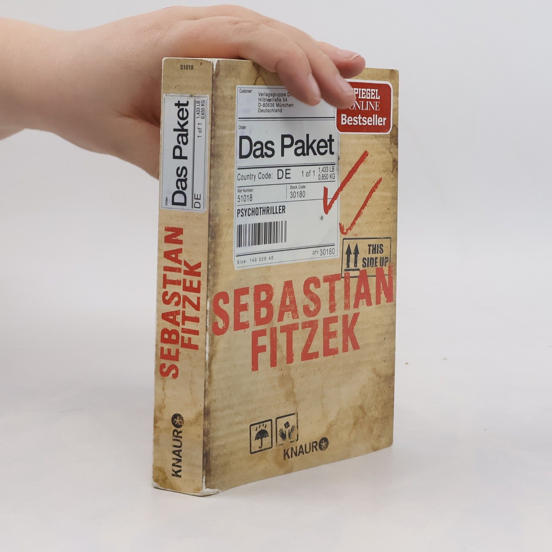 Sebastian Fitzek Das Paket