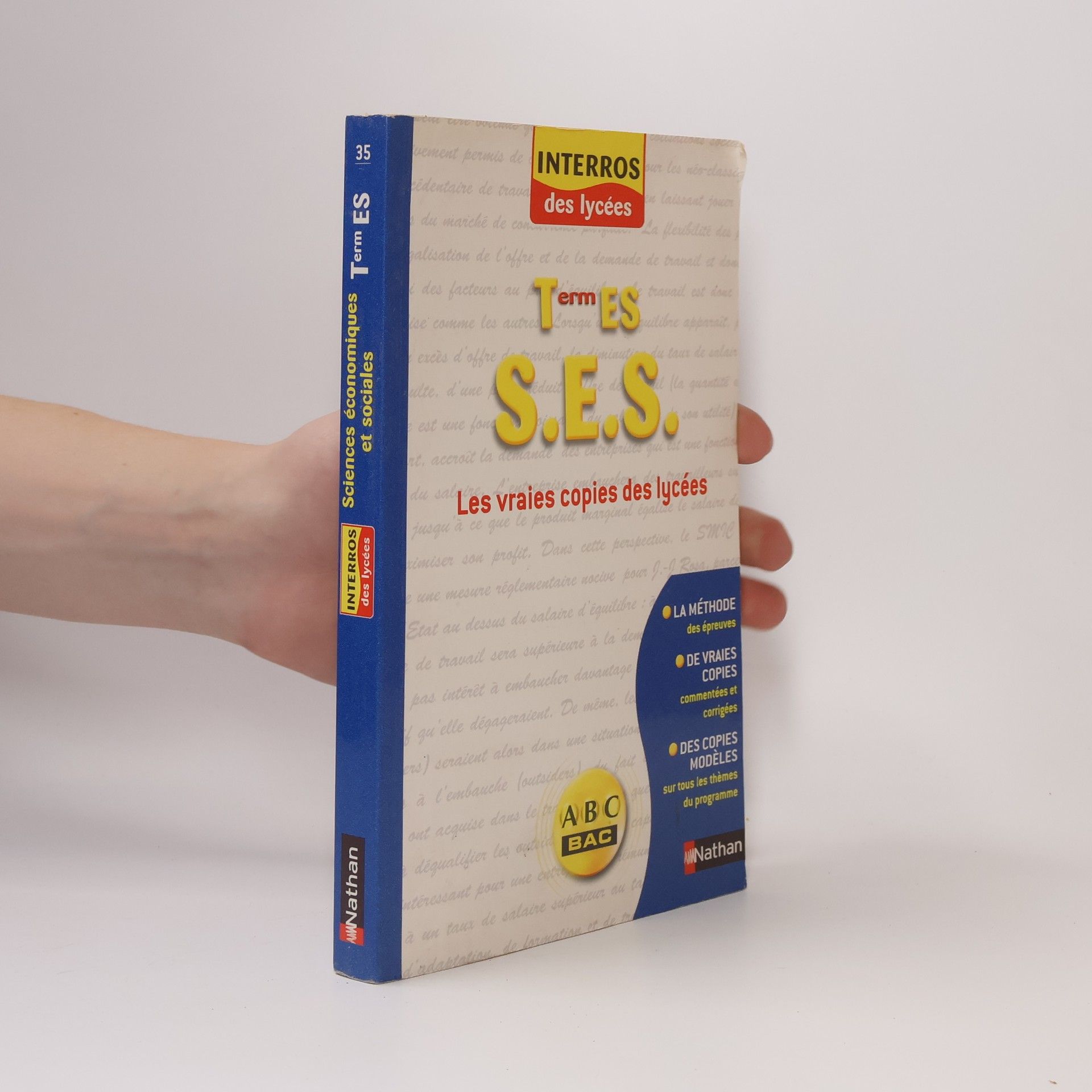 Monique Abellard Term ES S.E.S.