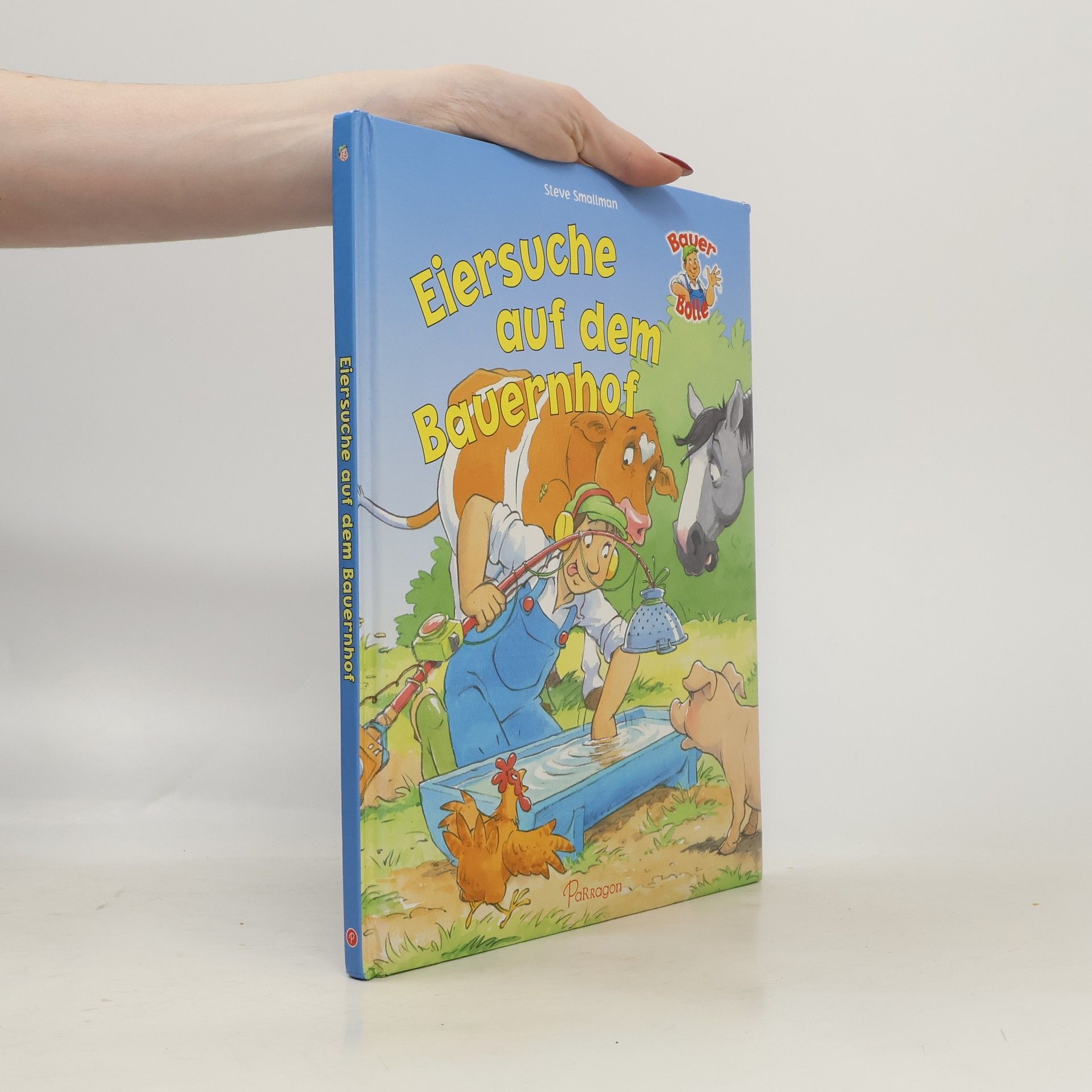 Gaby Goldsack Eiersuche auf dem Bauernhof