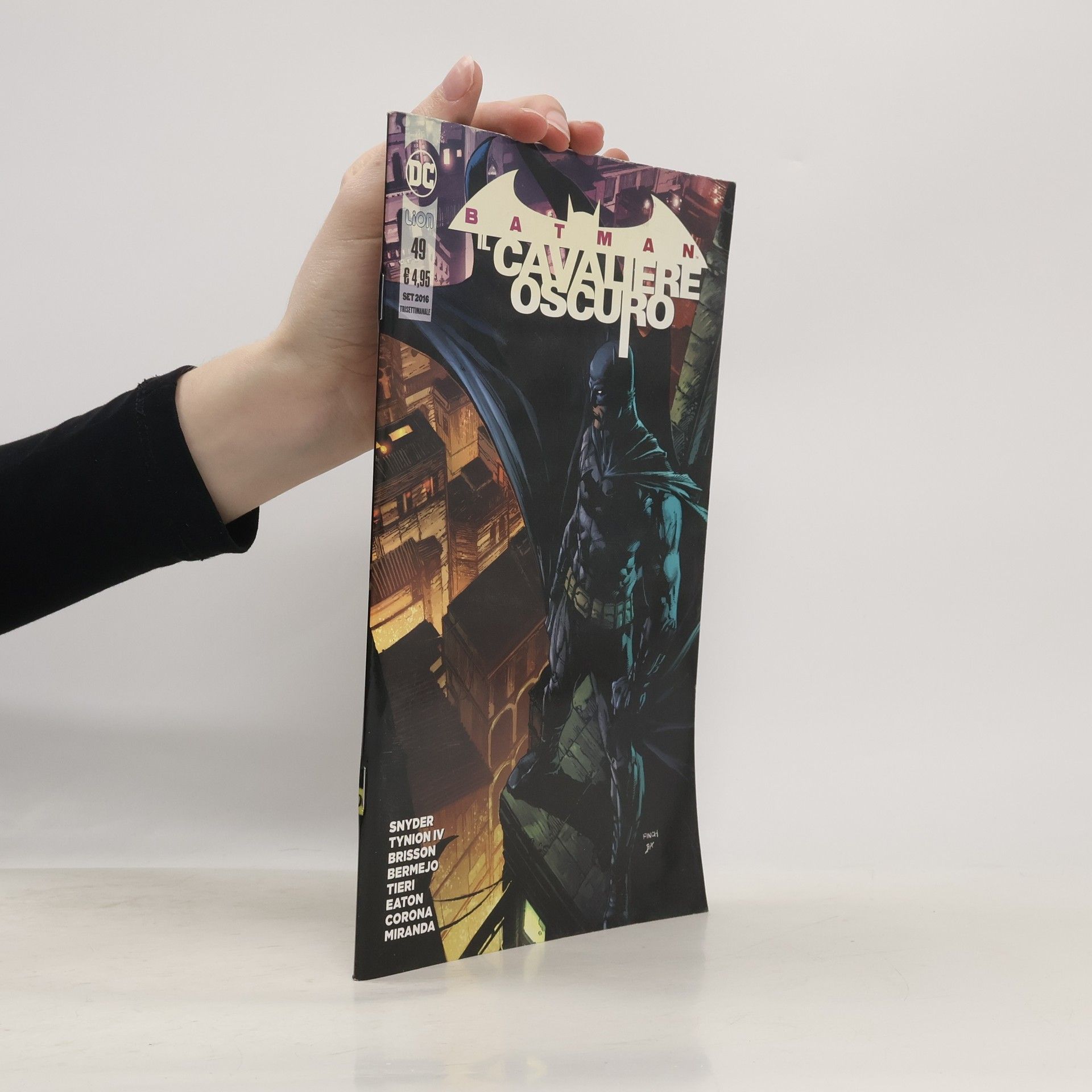 Snyder Batman il cavaliere oscuro