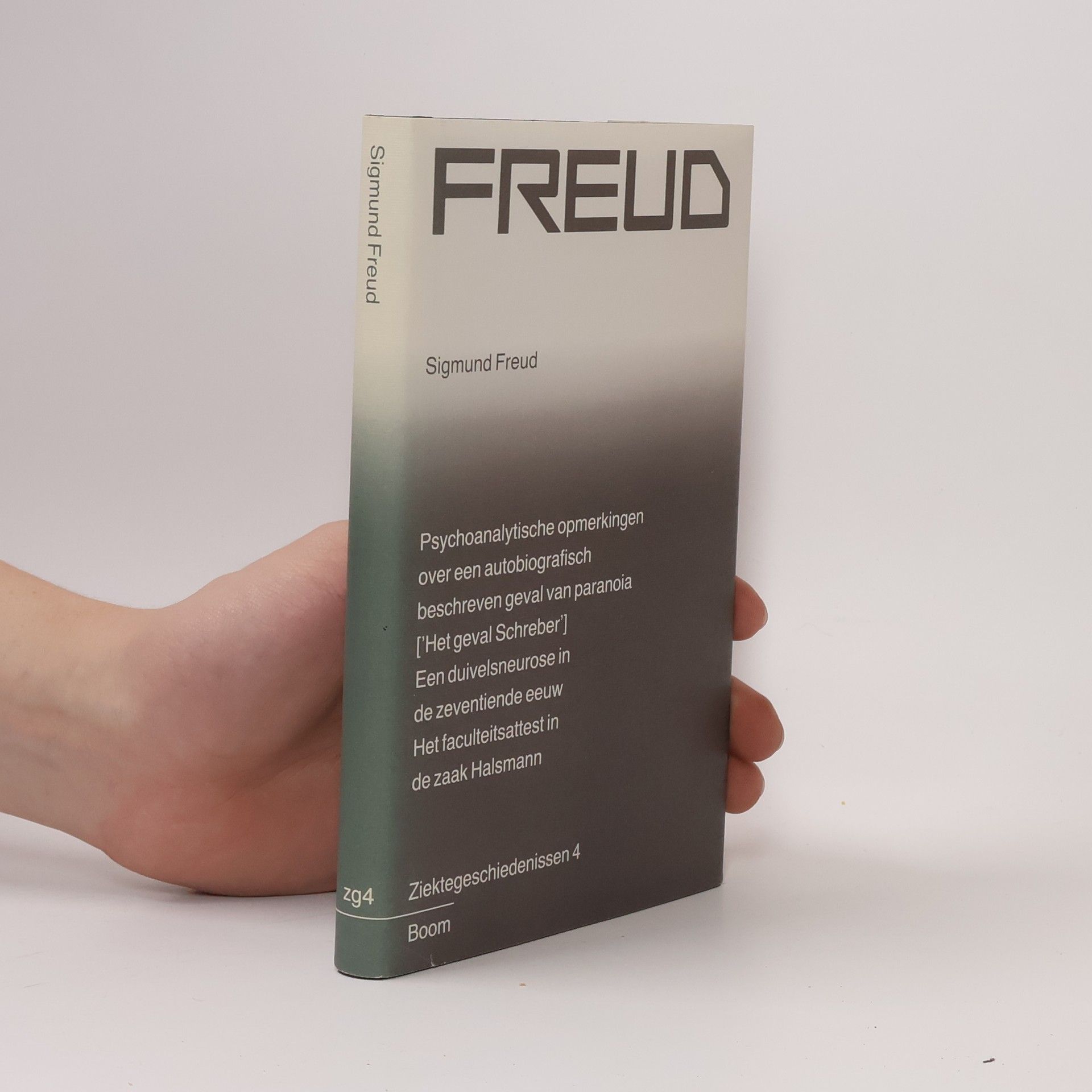 Sigmund Freud Ziektegeschiedenissen 4.