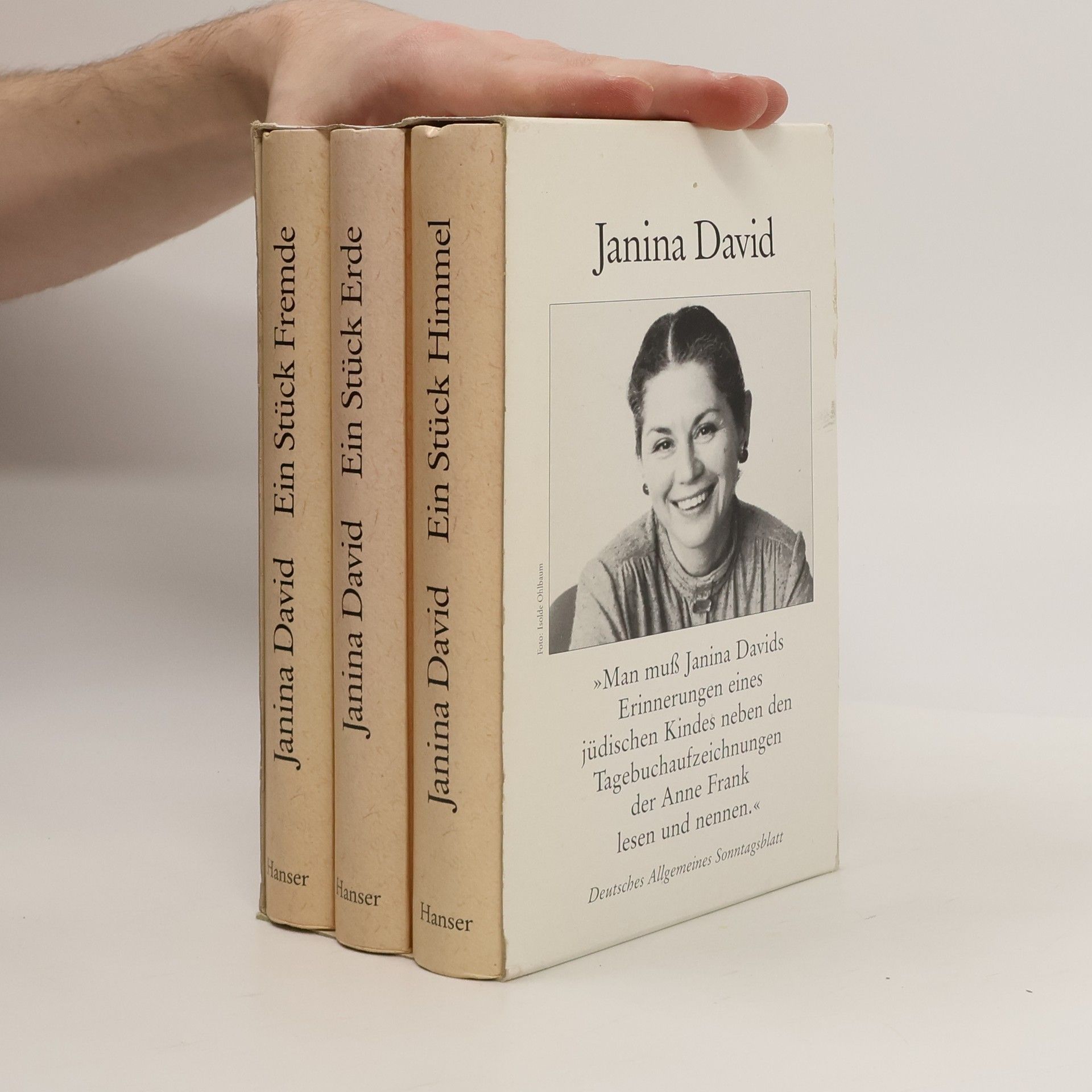 Janina David Ein Stück Himmel - Ein Stück Erde - Ein Stück Fremde