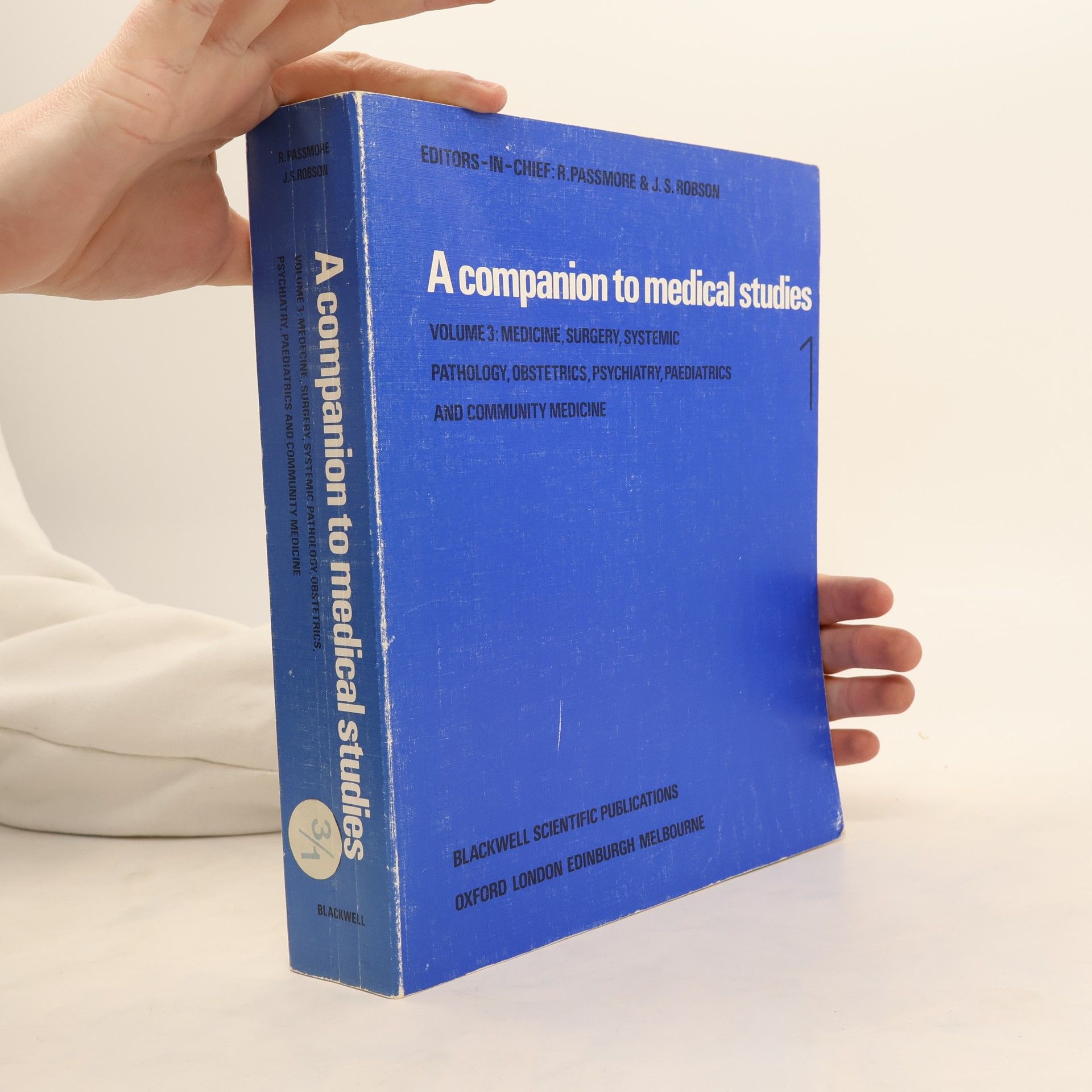 Reginald Passmore A Companion to Medical Studies