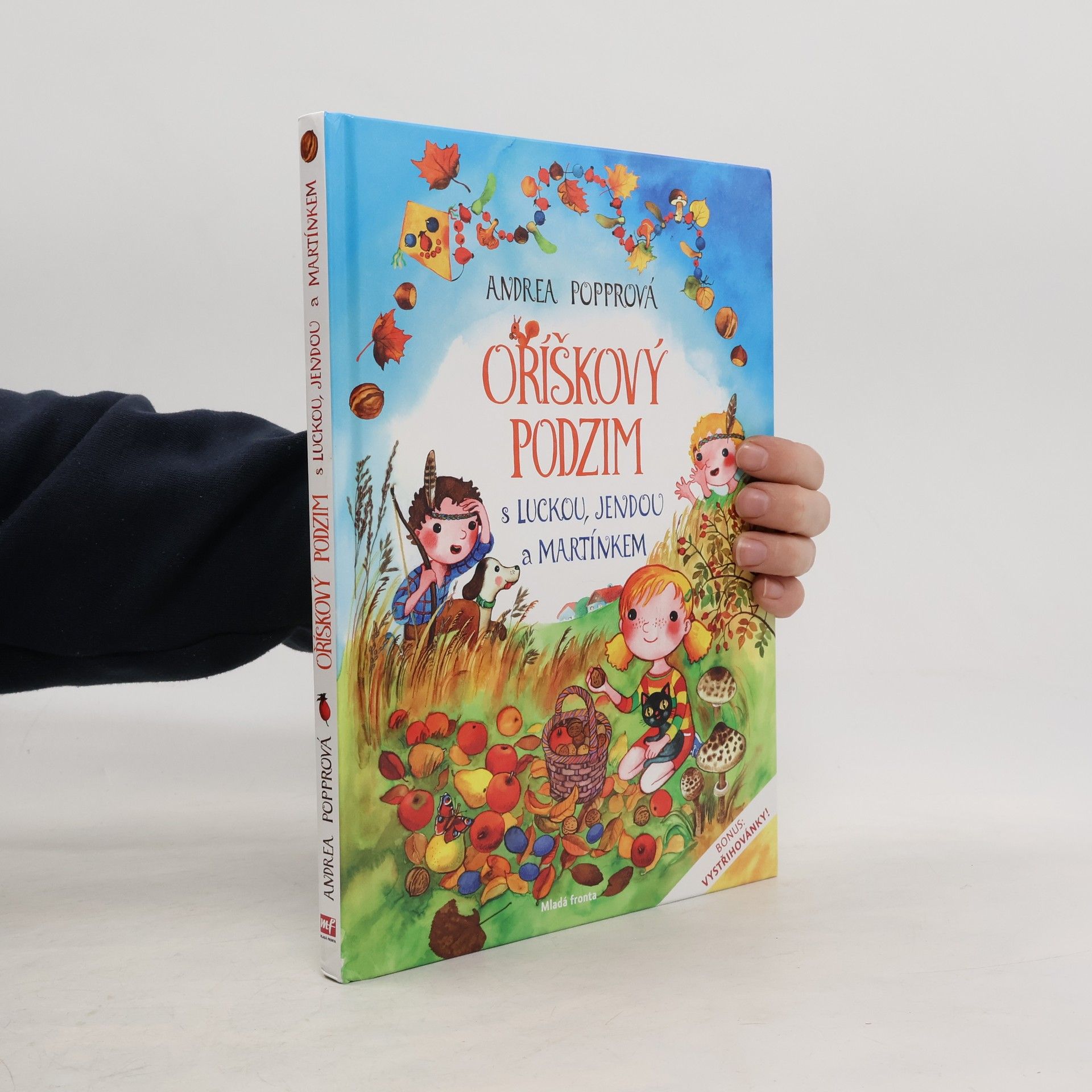 Andrea Popprová Oříškový podzim : s Luckou, Jendou a Martínkem