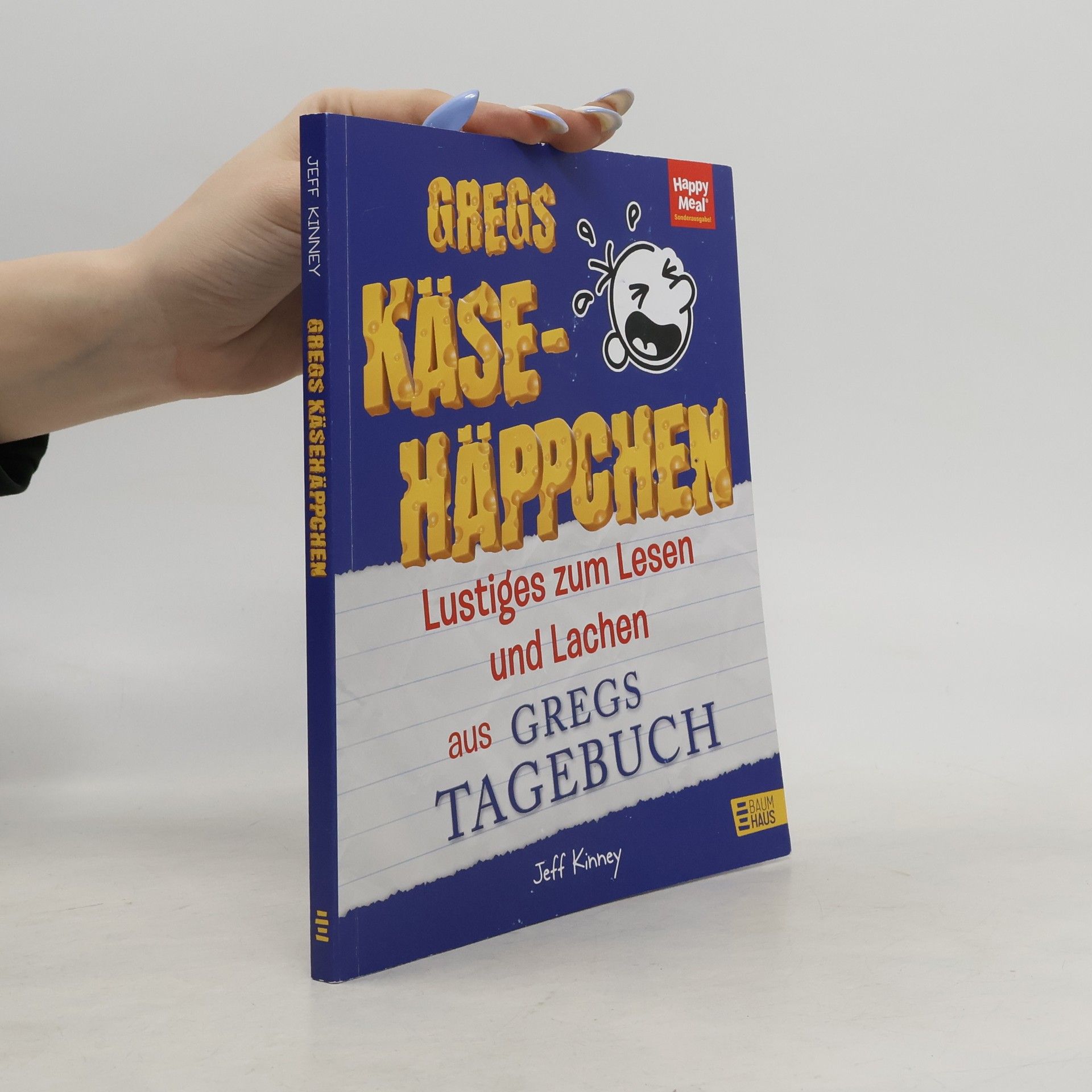 Jeff Kinney Gregs Käsehäppchen. Lustiges zum Lesen und Lachen aus Gregs Tagebuch