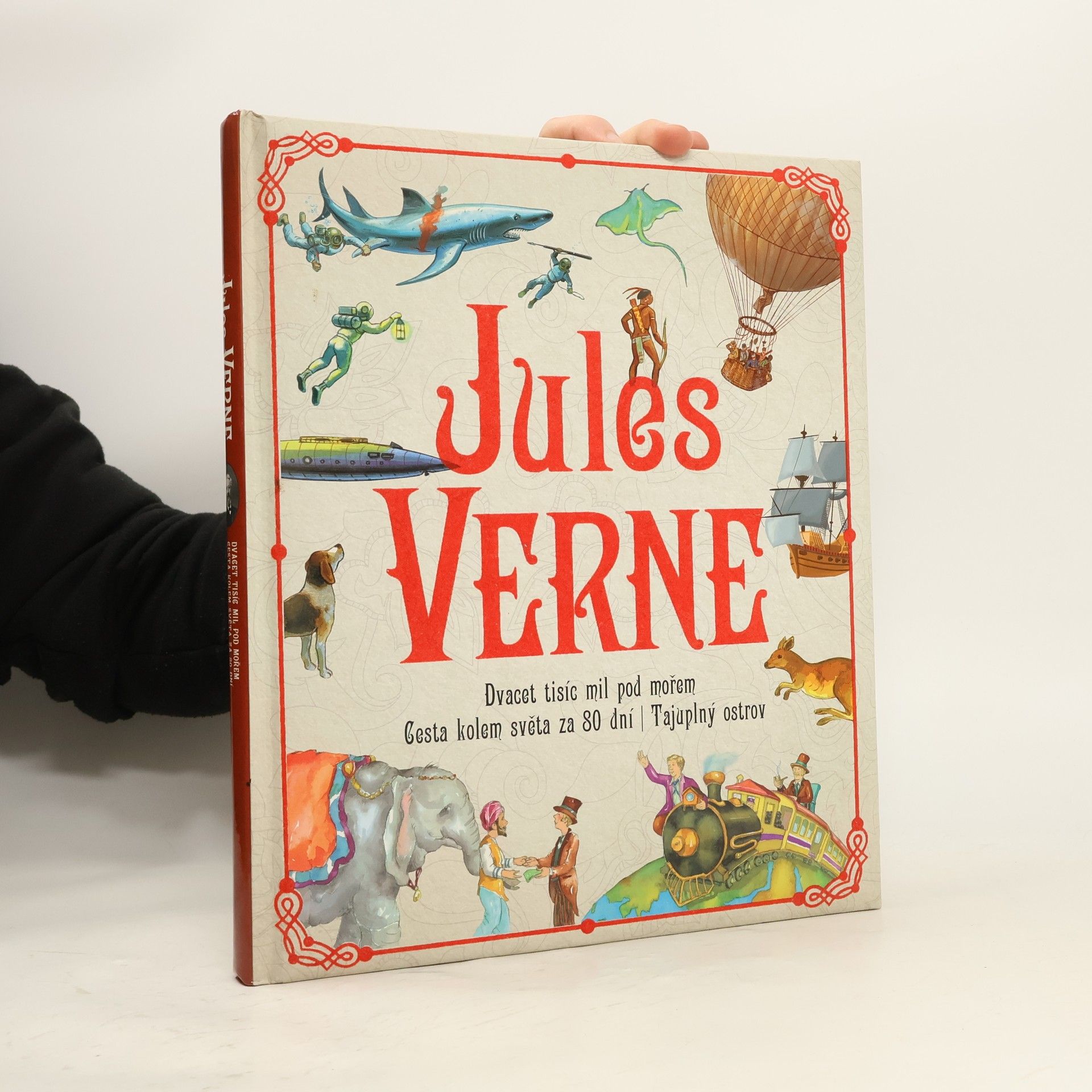 Jules Verne Dvacet tisíc mil pod mořem. Cesta kolem světa za 80 dní. Tajuplný ostrov
