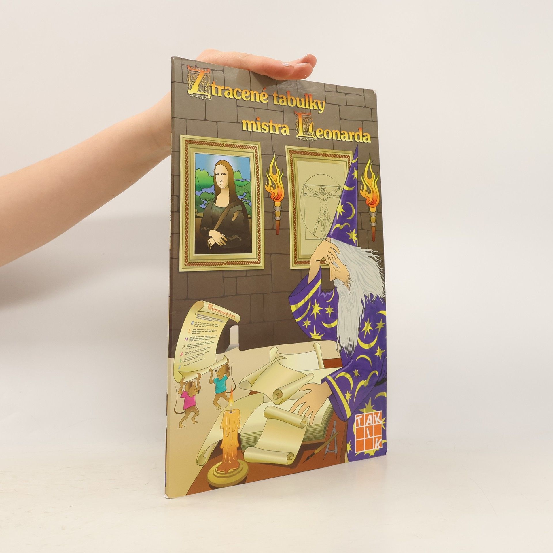 Autores varios Ztracené tabulky mistra Leonarda (10 listů v deskách)